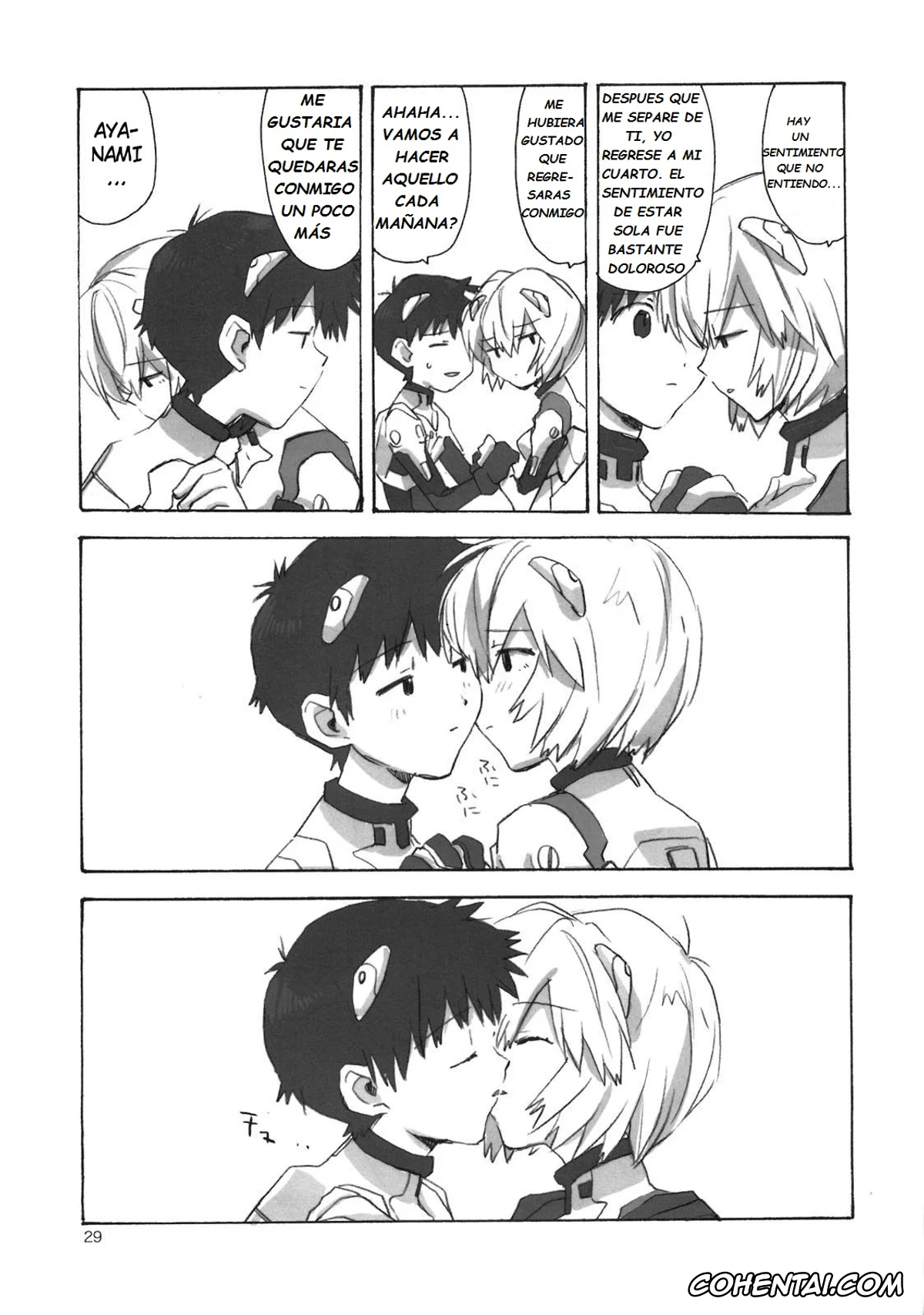 Neon Genesis Evangelion xxx, Rei Ayanami xxx, Shinji Ikari xxx, Shinji to Ayanami ga Love Love | Love Rei X Shinji (Neon Genesis Evangelion), pagina 28