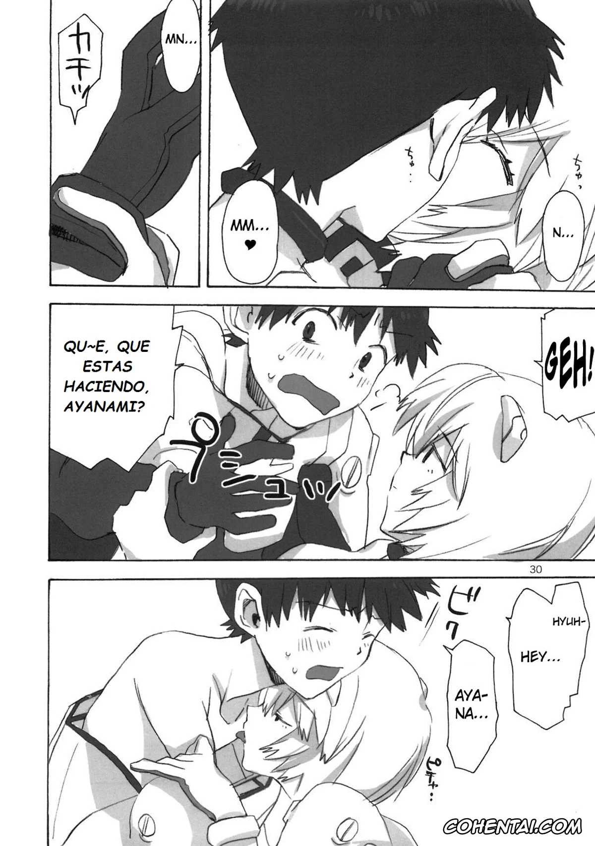 Neon Genesis Evangelion porno, Rei Ayanami porno, Shinji Ikari porno, Shinji to Ayanami ga Love Love | Love Rei X Shinji (Neon Genesis Evangelion), pagina 29