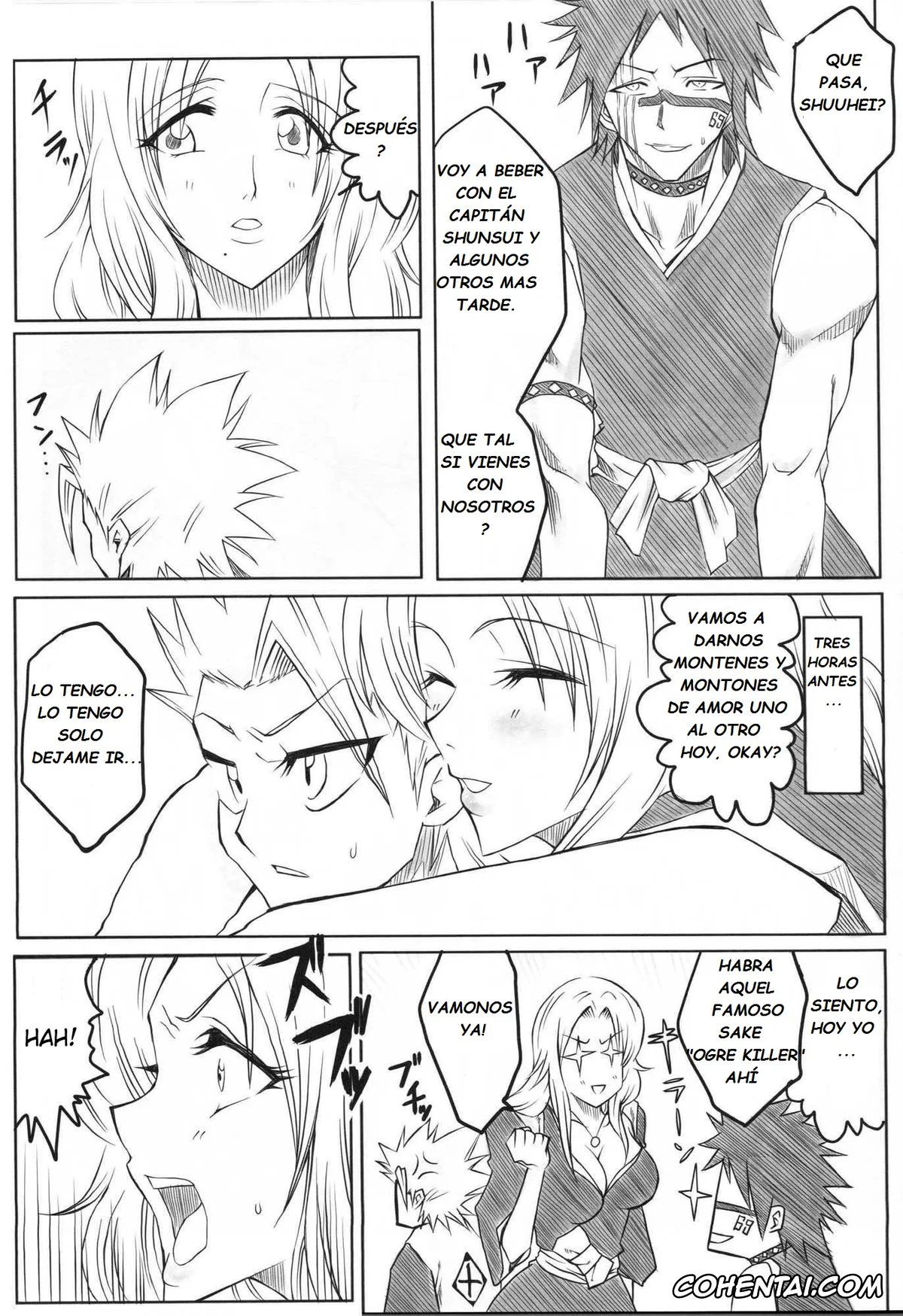 Bleach xxx, Rangiku Matsumoto xxx, Ran (Bleach), pagina 4