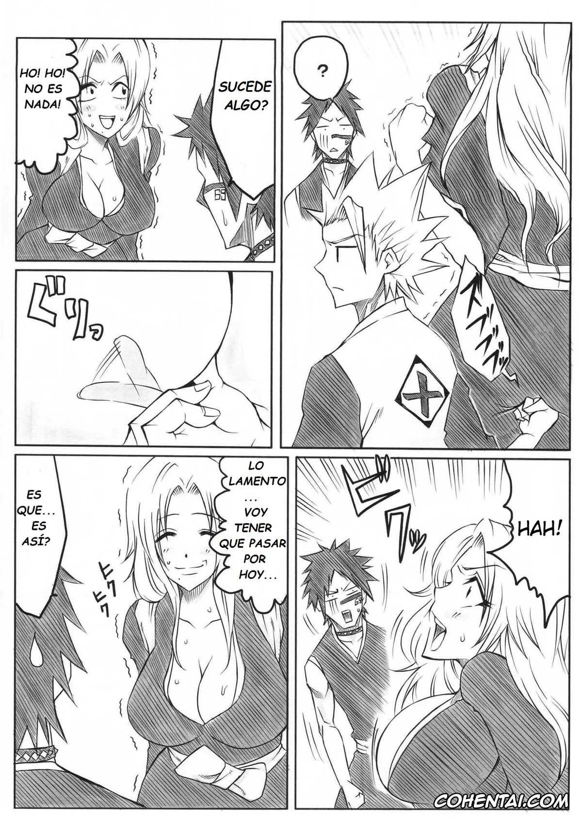 Bleach porno, Rangiku Matsumoto porno, Ran (Bleach), pagina 5
