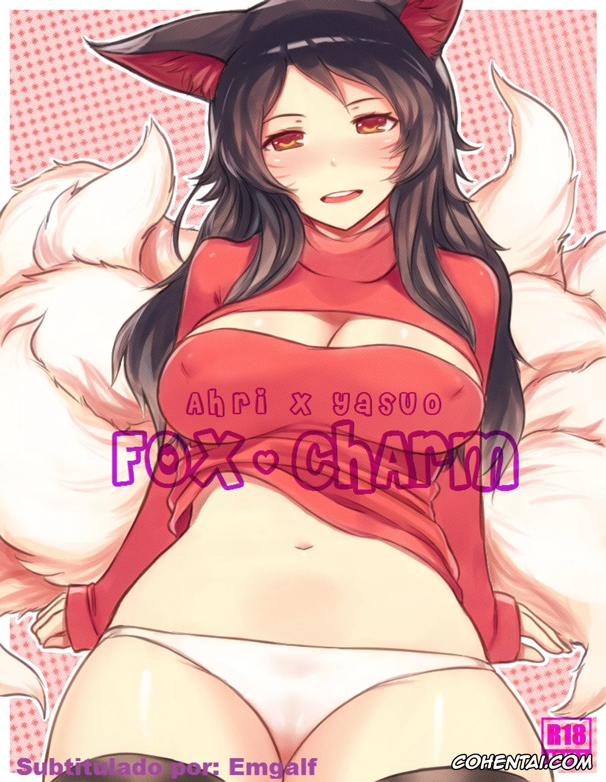 League of Legends xxx, Ahri xxx, Yasuo xxx, Fox Charm (Ahri x Yasuo) (League of Legends), pagina 1