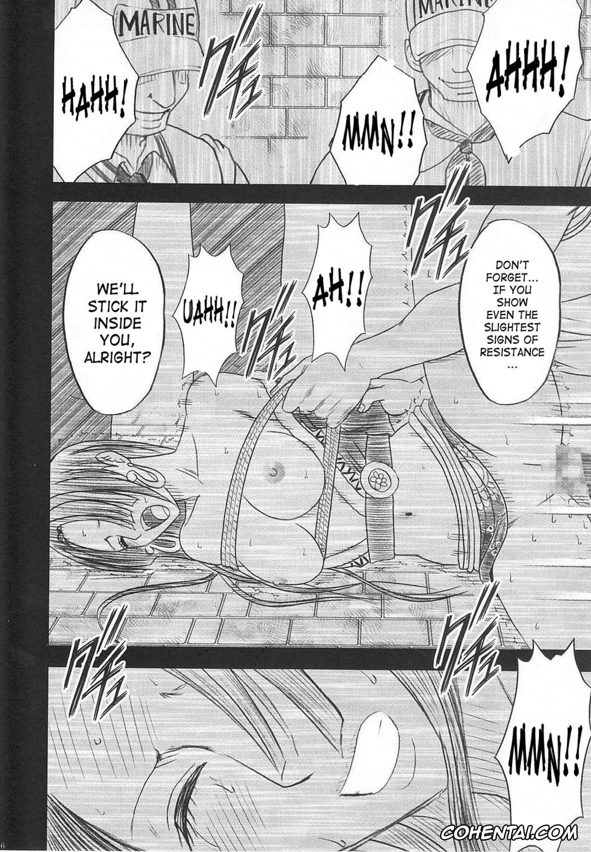 One Piece xxx, Boa Hancock xxx, Hebihime 2 (One Piece), pagina 46