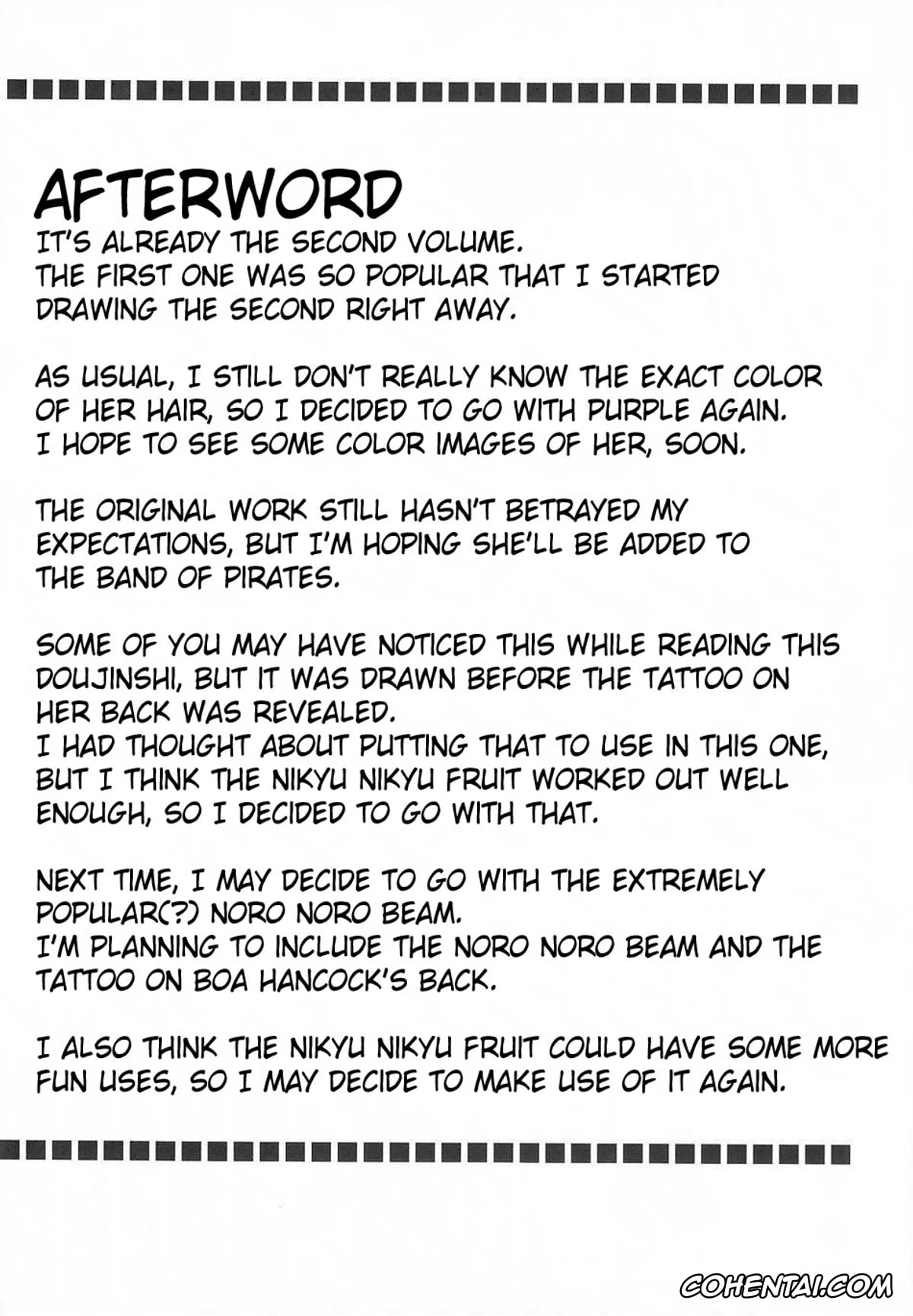One Piece hentai, Boa Hancock hentai, Hebihime 2 (One Piece), pagina 51