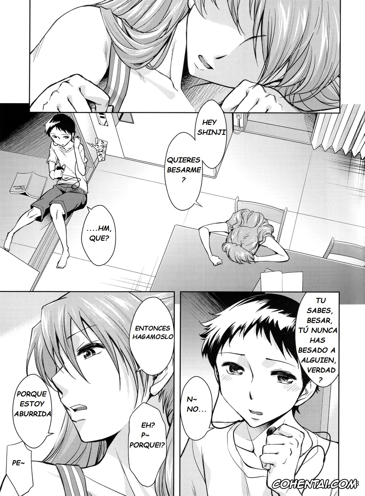 Neon Genesis Evangelion xxx, Asuka Langley Soryu xxx, Shinji Ikari xxx, Second Children (Neon Genesis Evangelion), pagina 4