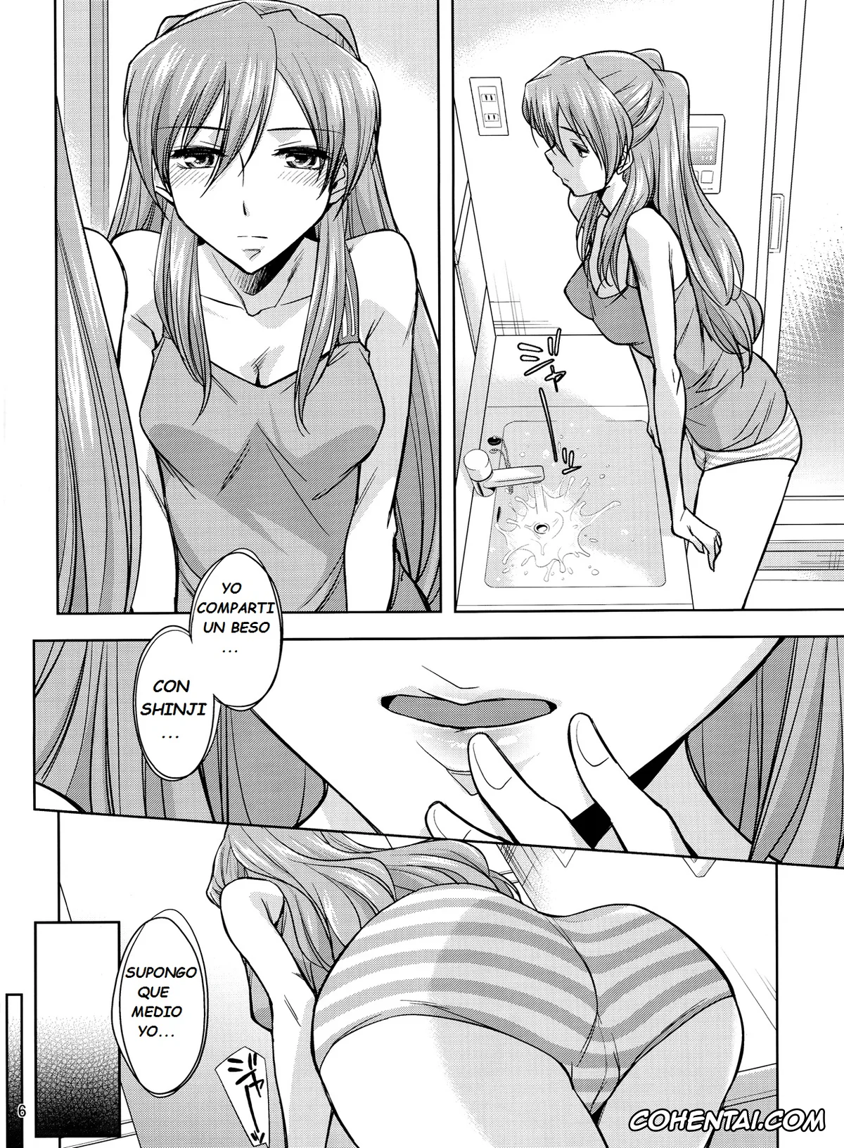 Neon Genesis Evangelion xxx, Asuka Langley Soryu xxx, Shinji Ikari xxx, Second Children (Neon Genesis Evangelion), pagina 7