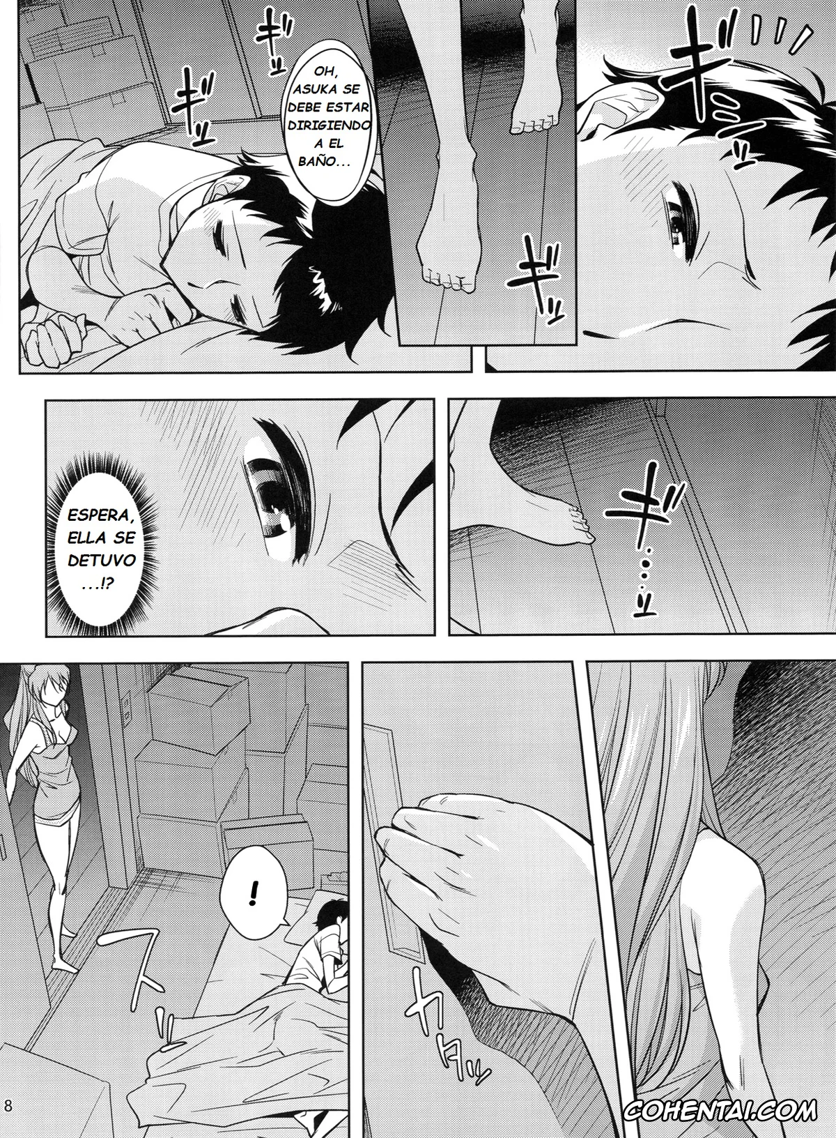 Neon Genesis Evangelion hentai, Asuka Langley Soryu hentai, Shinji Ikari hentai, Second Children (Neon Genesis Evangelion), pagina 9