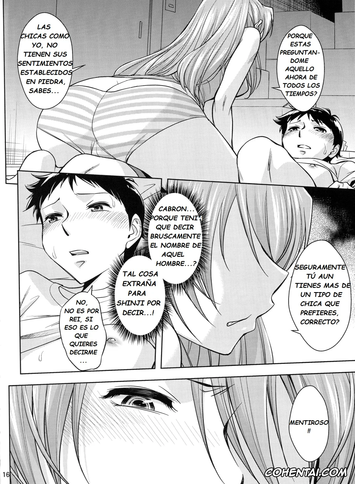 Neon Genesis Evangelion porno, Asuka Langley Soryu porno, Shinji Ikari porno, Second Children (Neon Genesis Evangelion), pagina 17