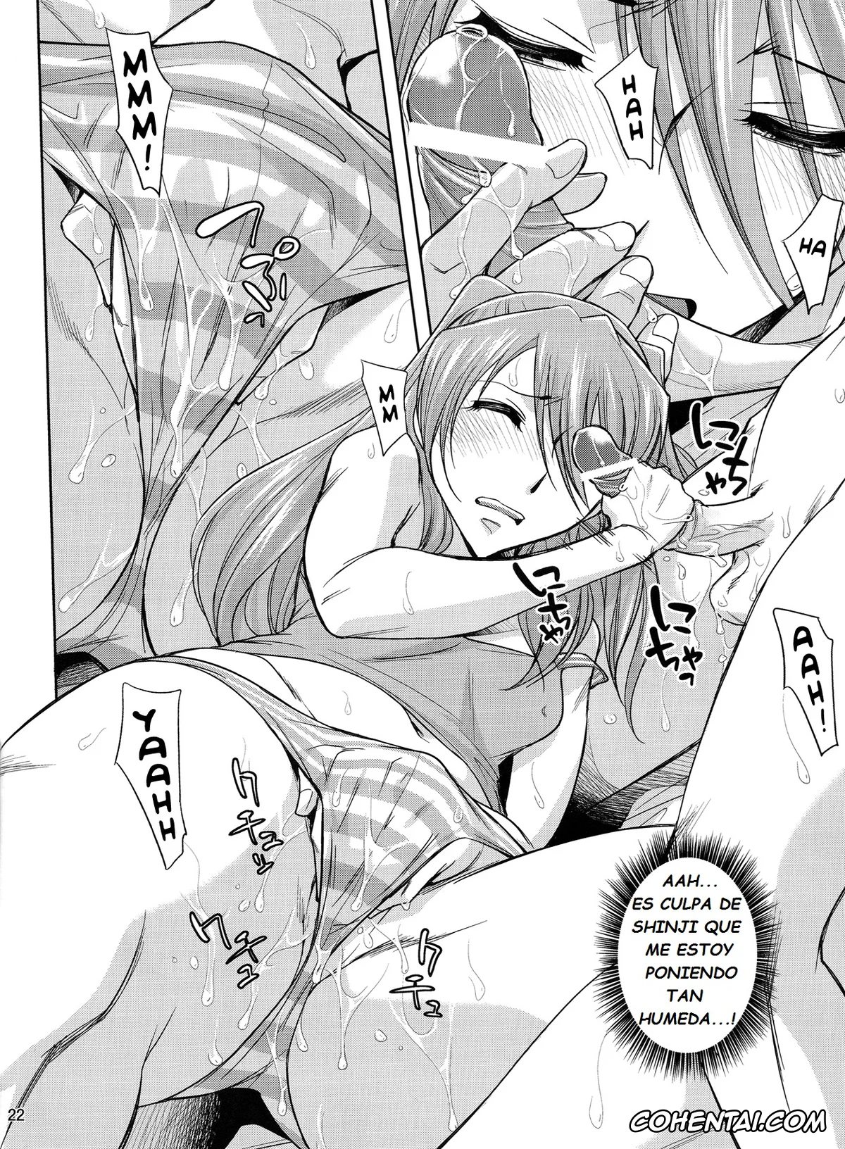 Neon Genesis Evangelion porno, Asuka Langley Soryu porno, Shinji Ikari porno, Second Children (Neon Genesis Evangelion), pagina 23
