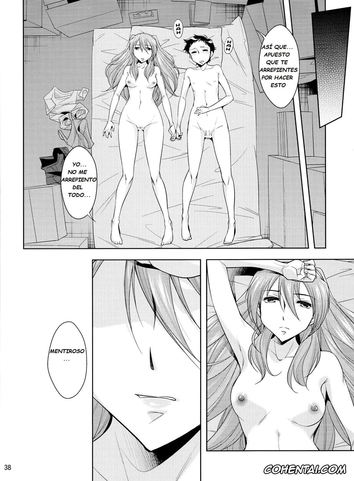 Neon Genesis Evangelion hentai, Asuka Langley Soryu hentai, Shinji Ikari hentai, Second Children (Neon Genesis Evangelion), pagina 39