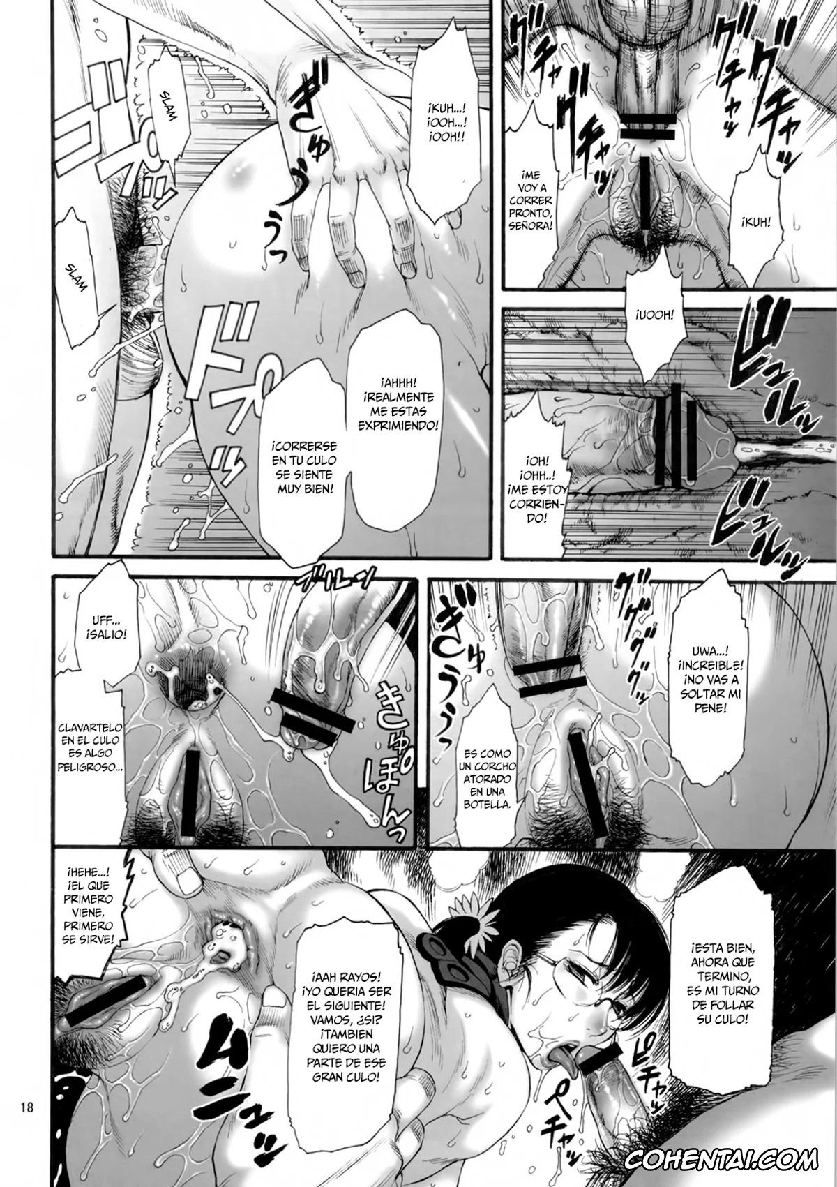 Queen's Blade hentai, Cattleya hentai, MamaZon (Queen’s Blade), pagina 18