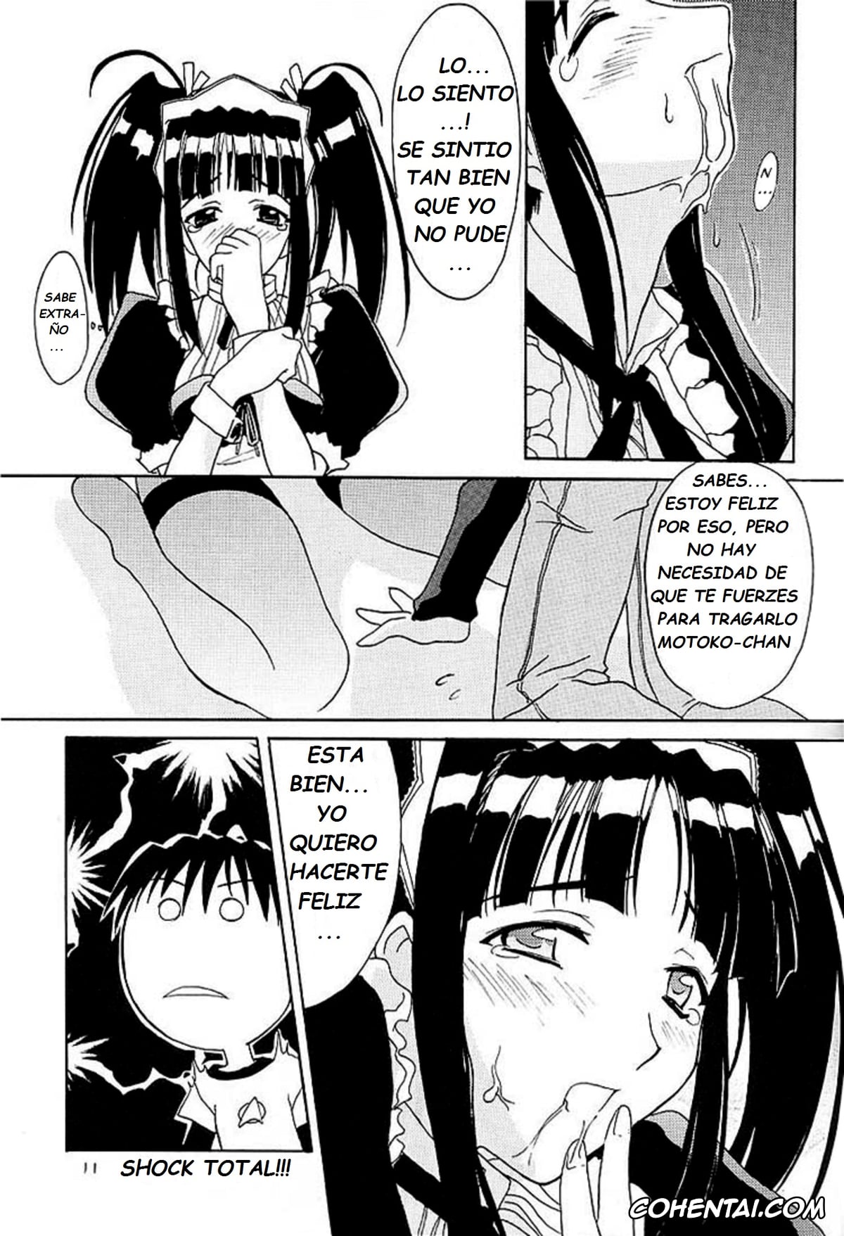 Love Hina porno, Motoko Aoyama porno, MOTOKO EXCELLENT (Love Hina), pagina 8
