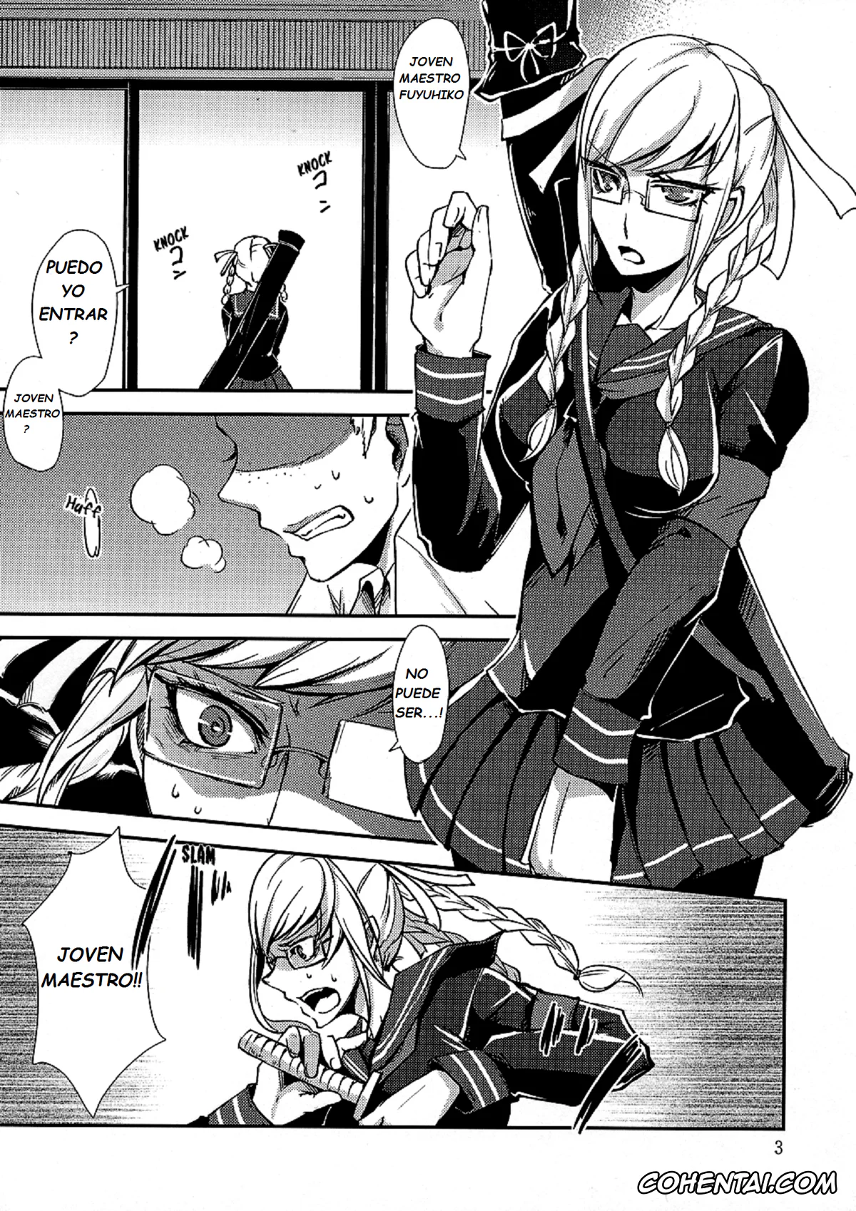 Danganronpa porno, Fuyuhiko Kuzuryu porno, Peko Pekoyama porno, peko (Danganronpa), pagina 2