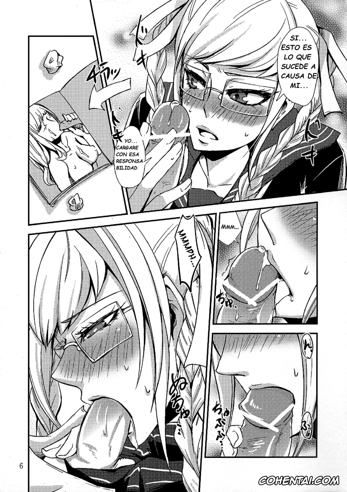 Danganronpa porno, Fuyuhiko Kuzuryu porno, Peko Pekoyama porno, peko (Danganronpa), pagina 5