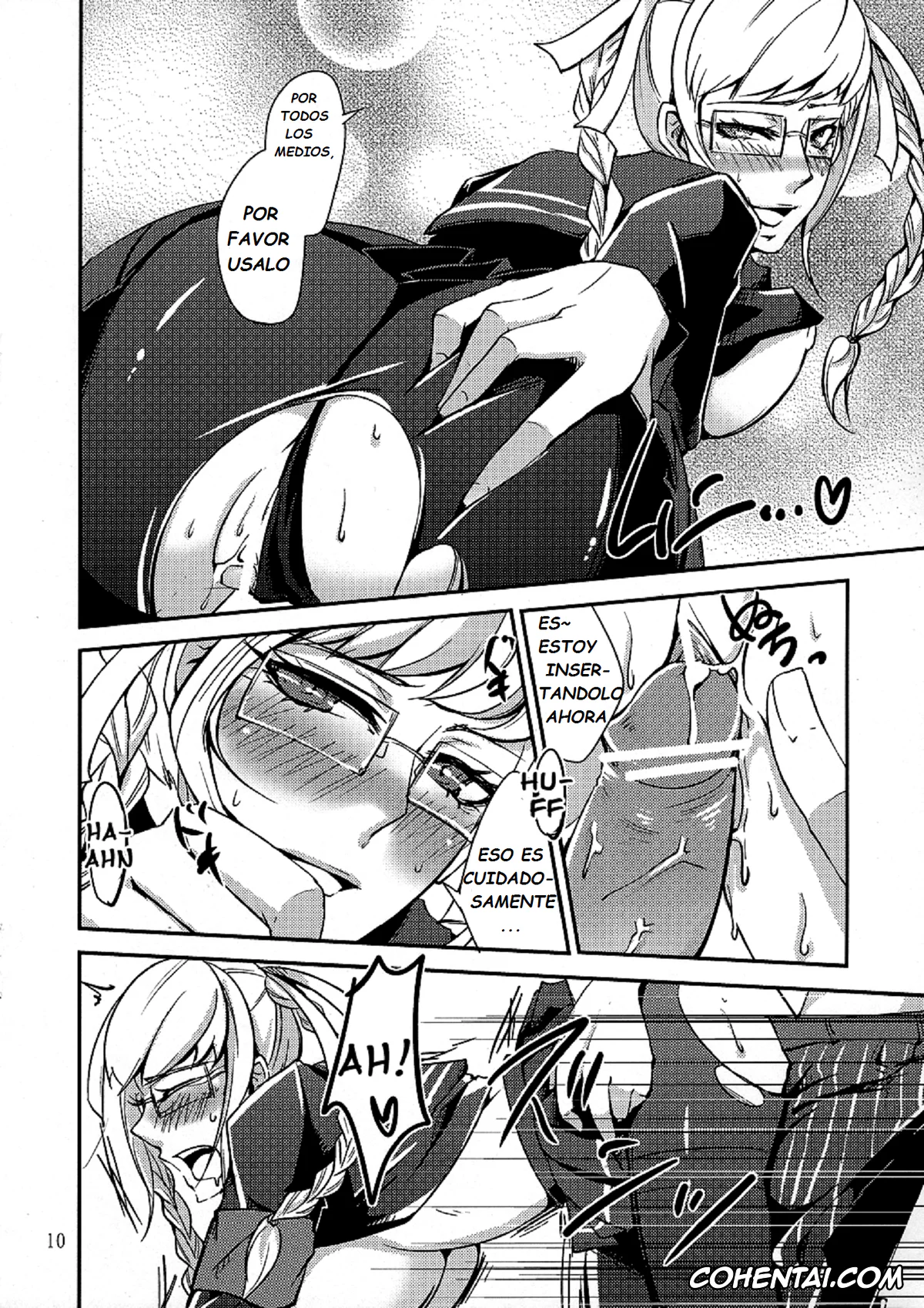 Danganronpa hentai, Fuyuhiko Kuzuryu hentai, Peko Pekoyama hentai, peko (Danganronpa), pagina 9