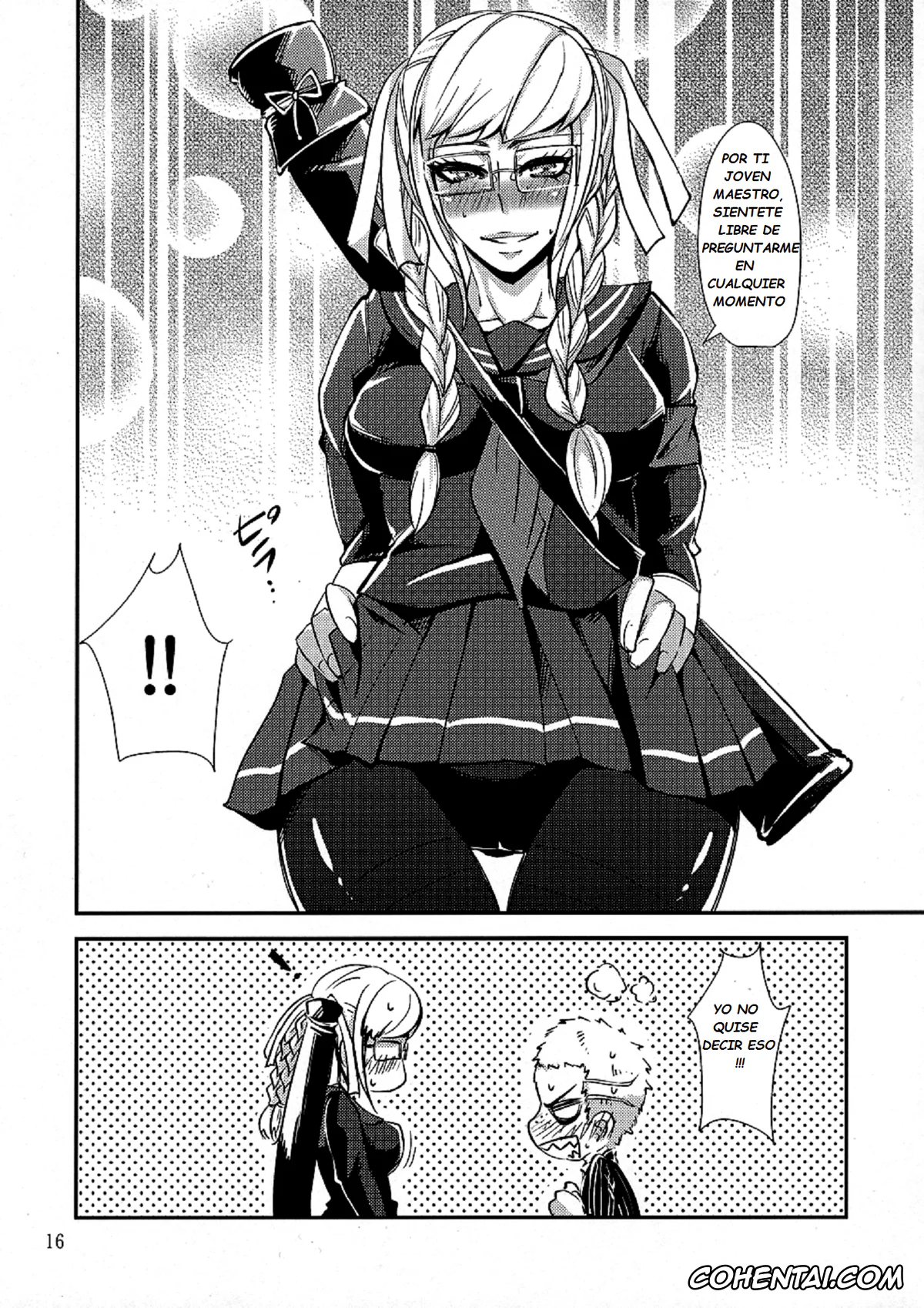 Danganronpa hentai, Fuyuhiko Kuzuryu hentai, Peko Pekoyama hentai, peko (Danganronpa), pagina 15