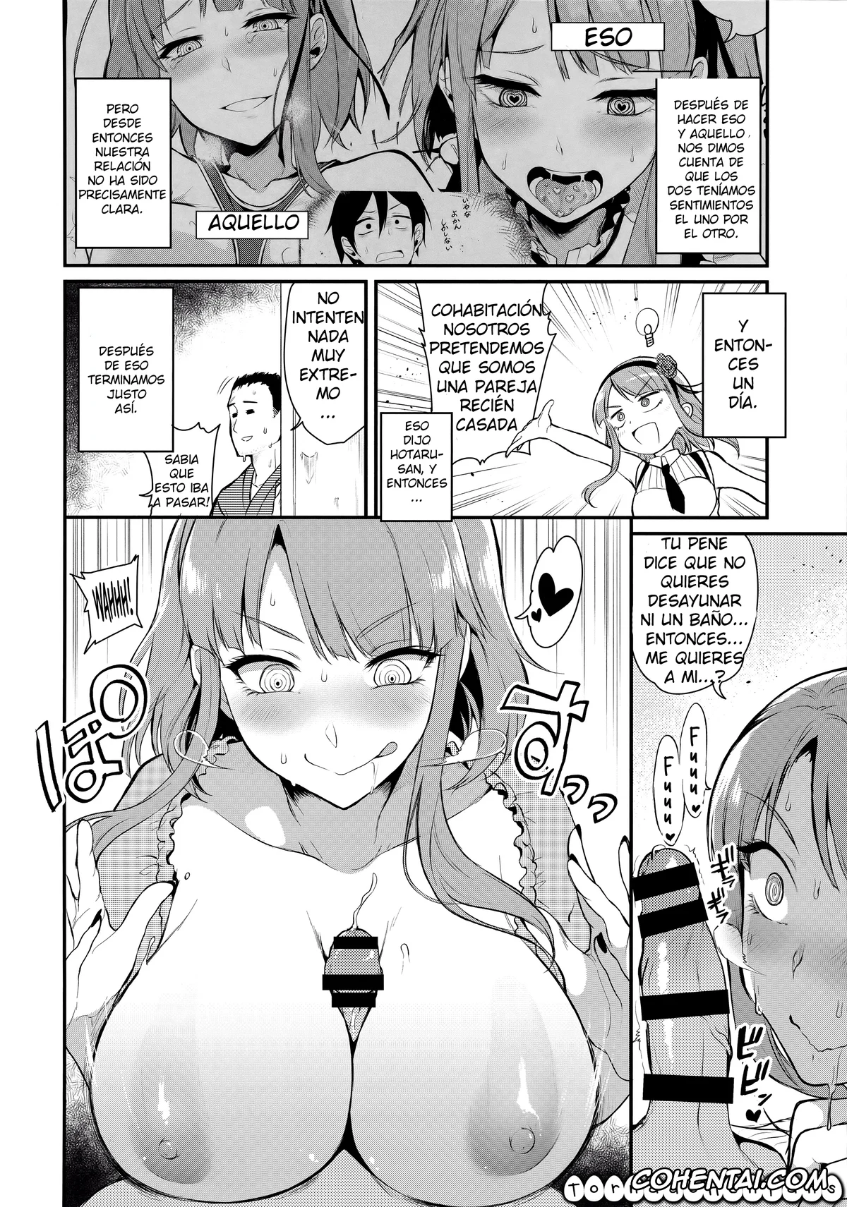 Dagashi Kashi xxx, Hotaru Shidare xxx, Kokonotsu Shikada xxx, Otona no Dagashi 3 (Dagashi Kashi), pagina 7