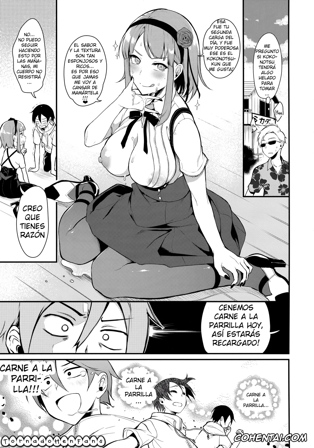Dagashi Kashi porno, Hotaru Shidare porno, Kokonotsu Shikada porno, Otona no Dagashi 3 (Dagashi Kashi), pagina 14