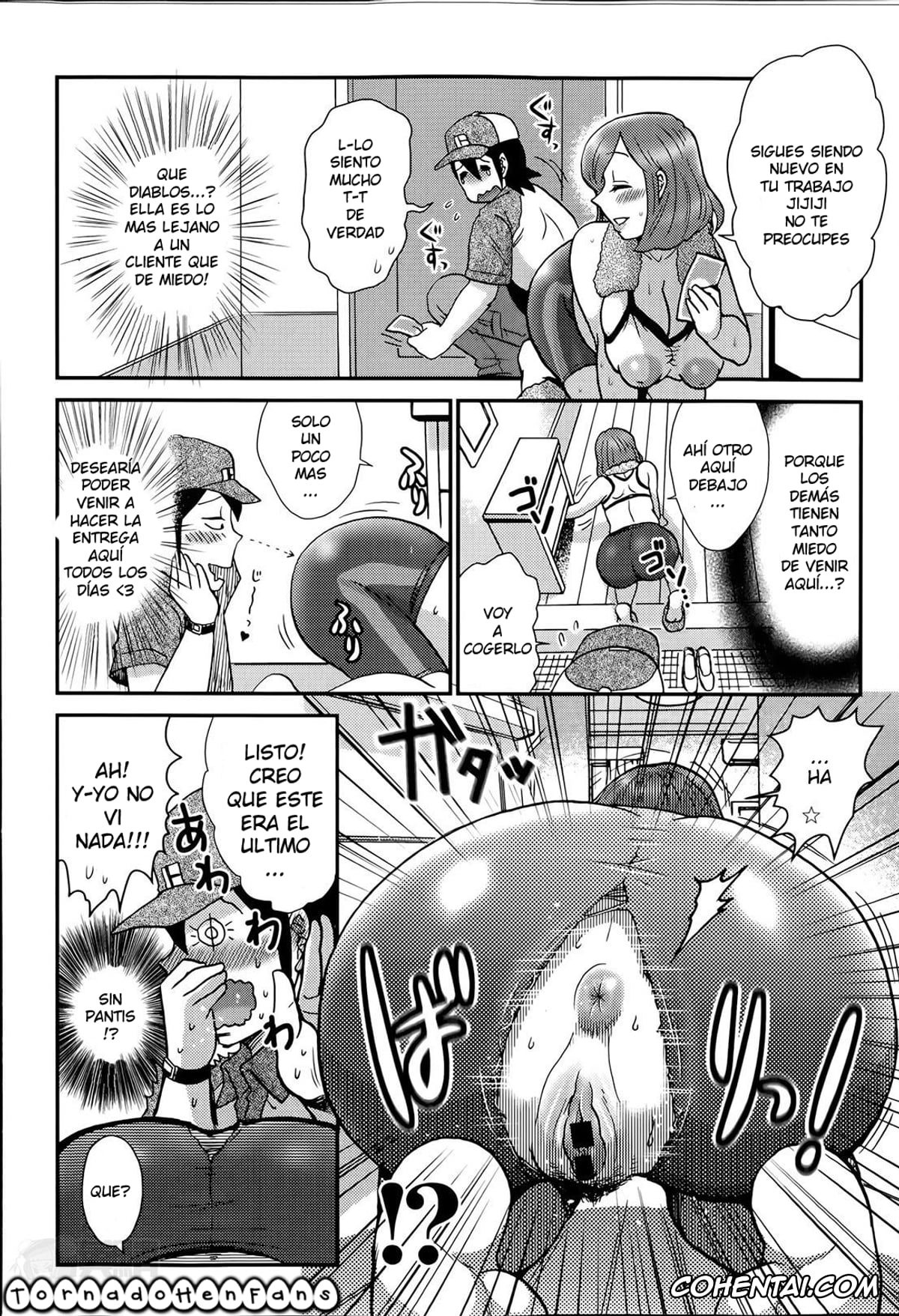 Revistas porno, COMIC Shingeki porno, Yokubari Delivery (COMIC Shingeki 2014-06), pagina 5