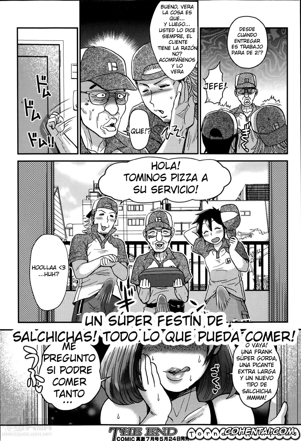 Revistas xxx, COMIC Shingeki xxx, Yokubari Delivery (COMIC Shingeki 2014-06), pagina 19