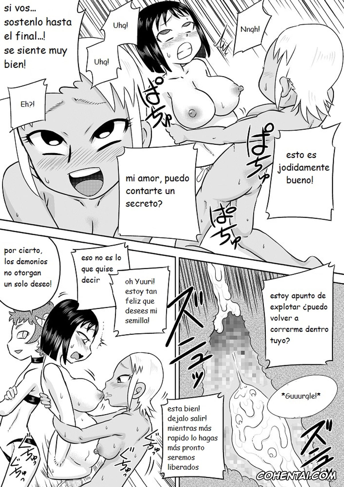 Original hentai, Onaho-ka Shita Shoujo x Futanari-ka Shita Shoujo, pagina 21