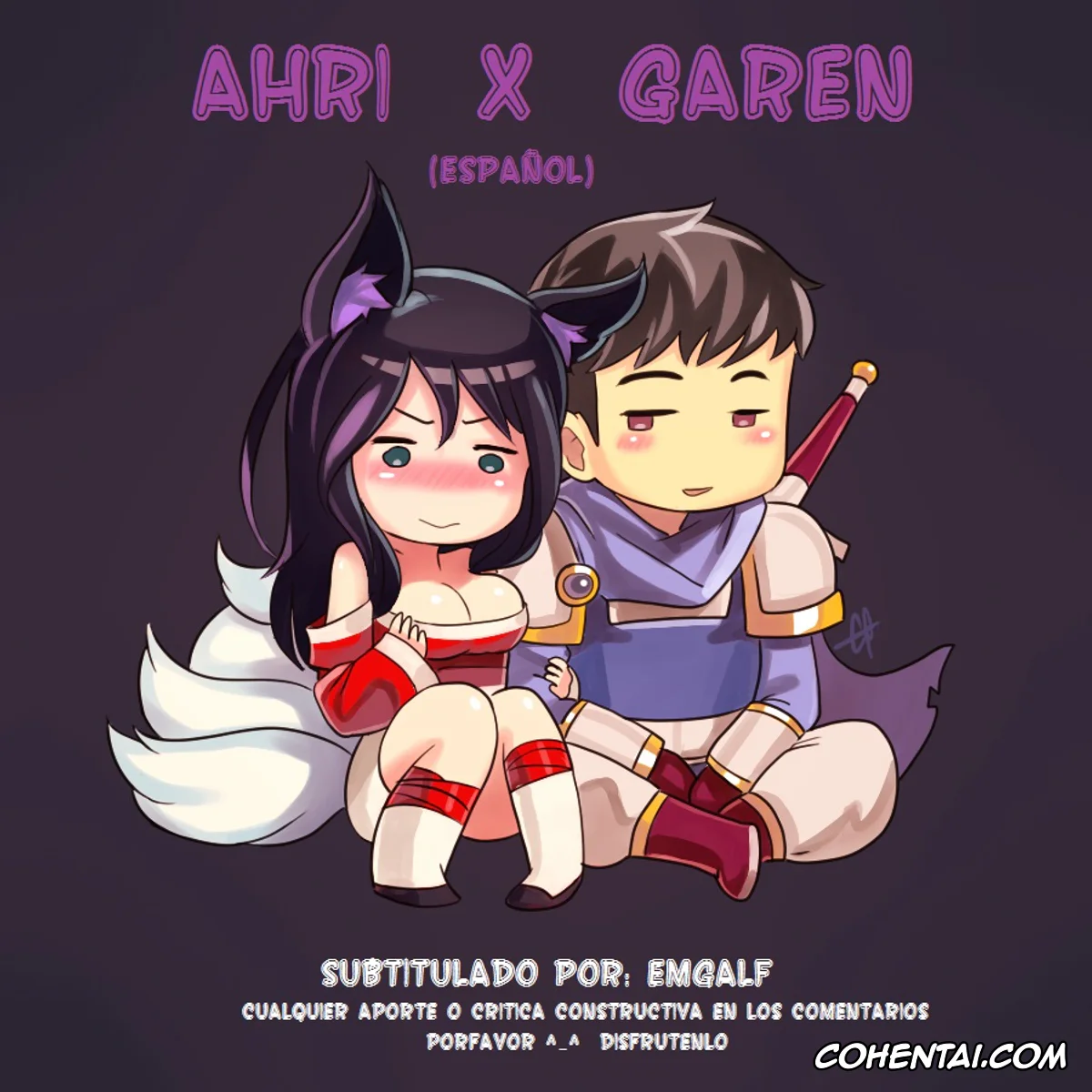 League of Legends xxx, Ahri xxx, Garen xxx, Ahri x Garen (League of Legends), pagina 1