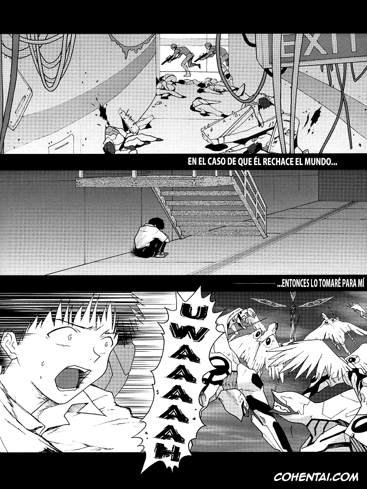 Neon Genesis Evangelion hentai, Kaworu Nagisa hentai, Shinji Ikari hentai, SABBATH (Neon Genesis Evangelion), pagina 3