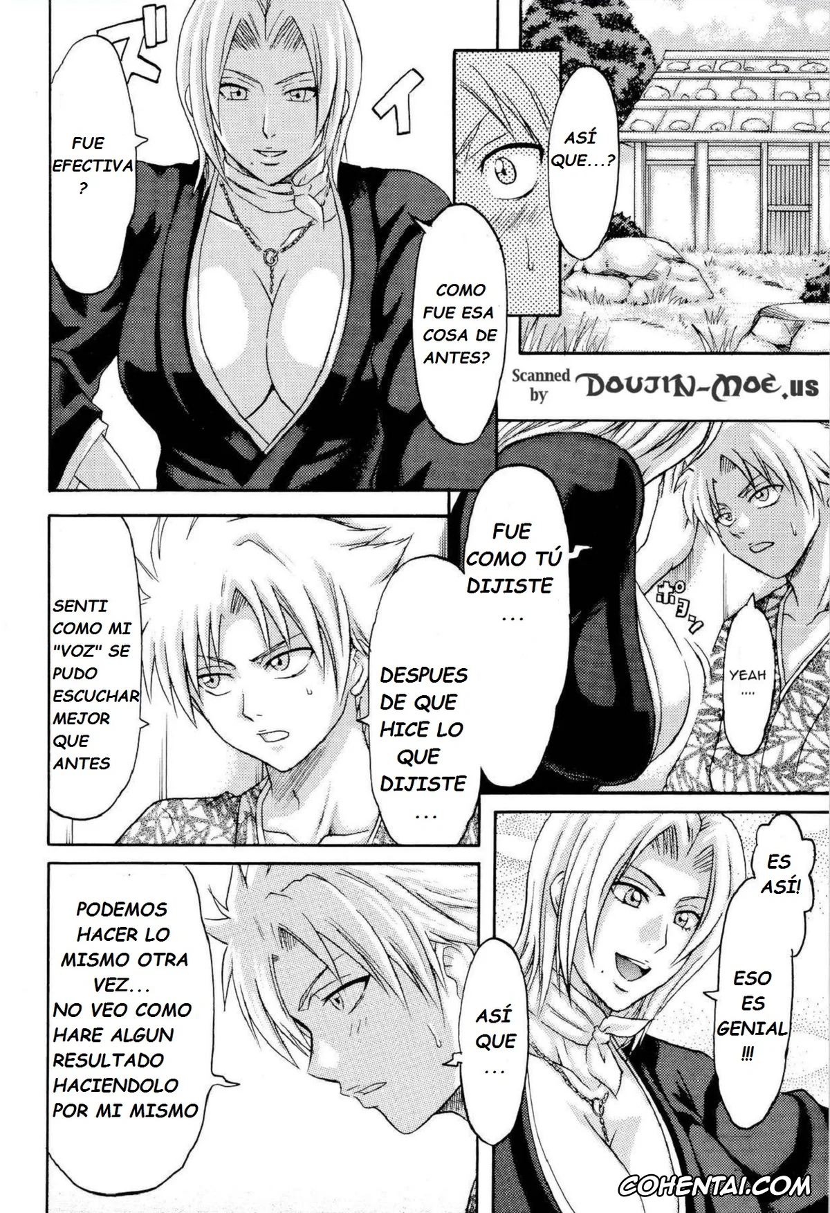 Bleach hentai, Rangiku Matsumoto hentai, Toushirou Hitsugaya hentai, Tonkatsu Evolution IV (Bleach), pagina 3