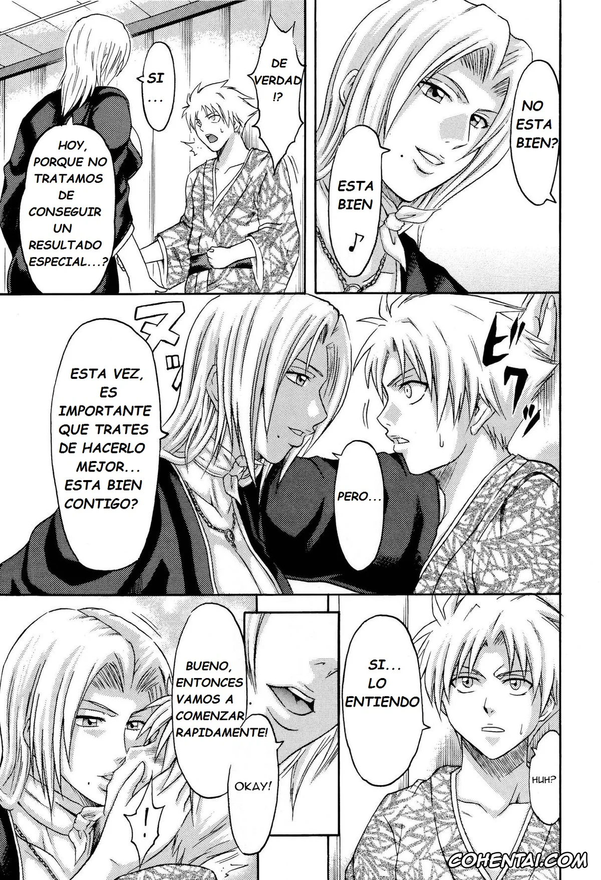 Bleach xxx, Rangiku Matsumoto xxx, Toushirou Hitsugaya xxx, Tonkatsu Evolution IV (Bleach), pagina 4