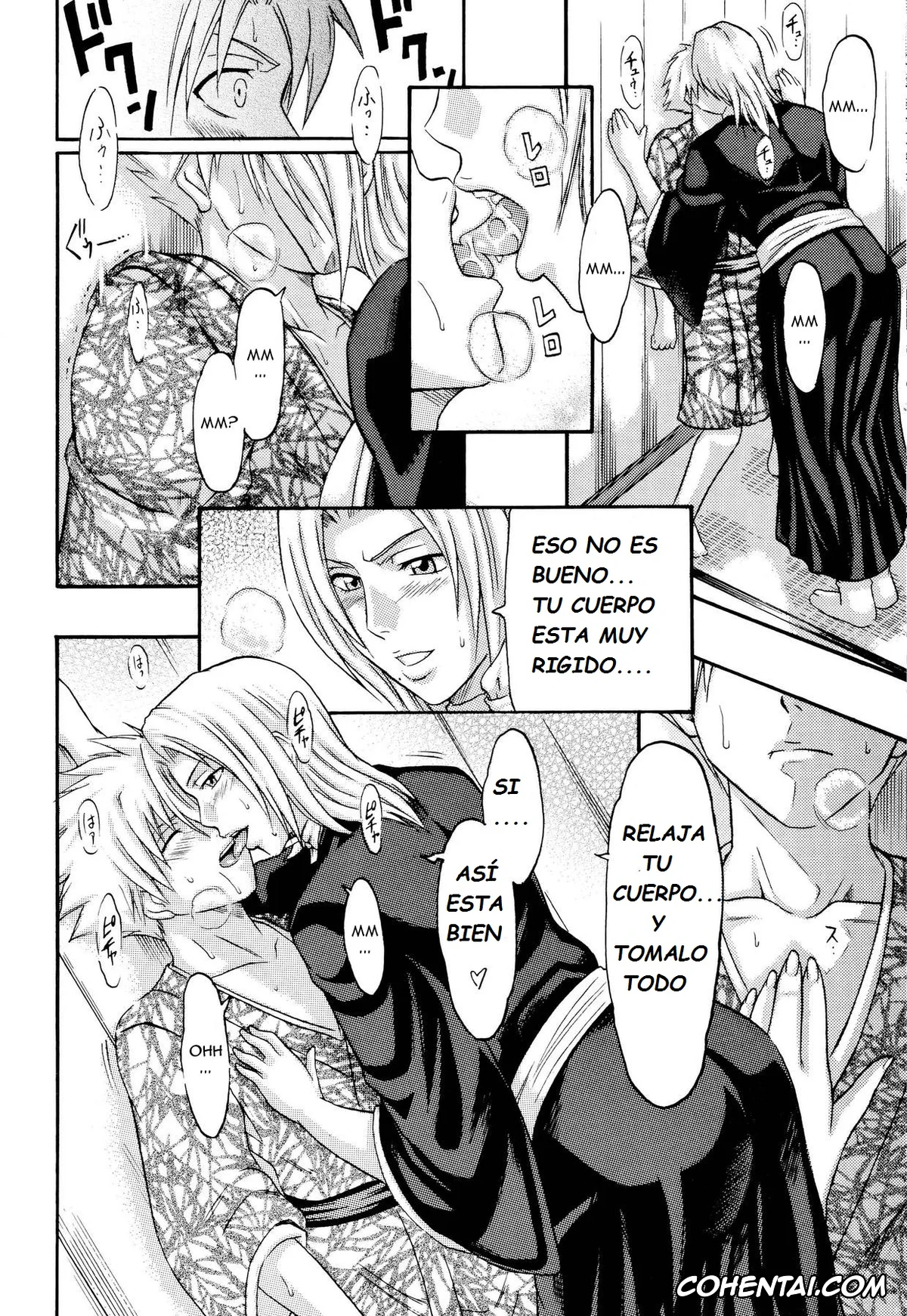 Bleach porno, Rangiku Matsumoto porno, Toushirou Hitsugaya porno, Tonkatsu Evolution IV (Bleach), pagina 5