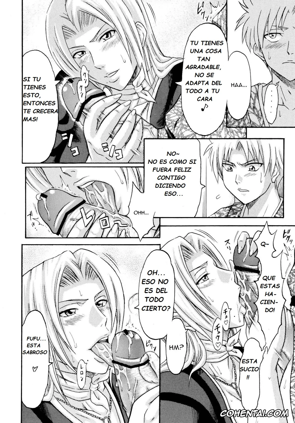 Bleach hentai, Rangiku Matsumoto hentai, Toushirou Hitsugaya hentai, Tonkatsu Evolution IV (Bleach), pagina 6