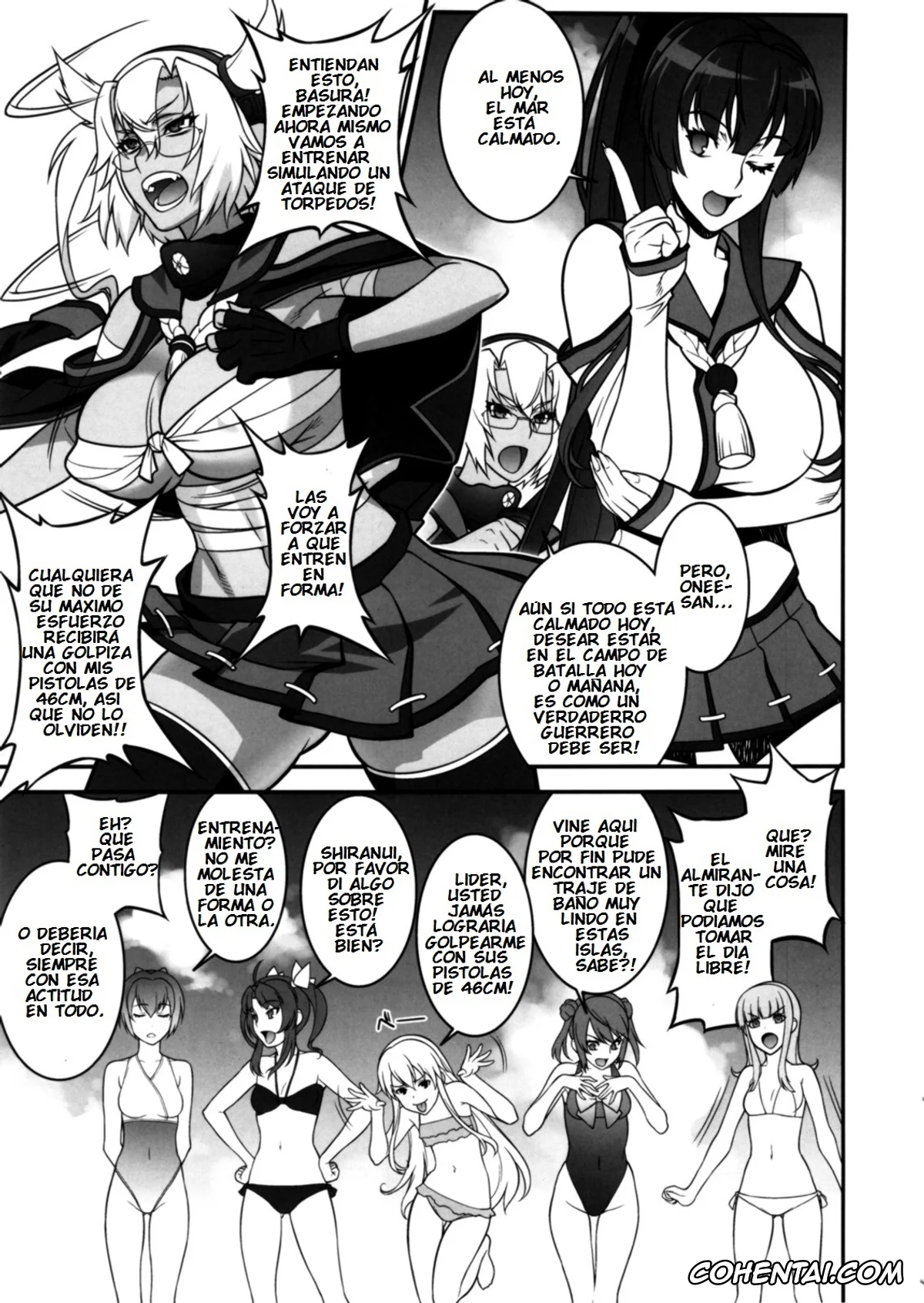 Kantai Collection -KanColle- hentai, Musashi hentai, Shimakaze hentai, Teitoku hentai, Musashi no Dokidoki Daisakusen | Musashi’s Heart-Pounding Great Strategy! (Kantai Collection), pagina 6