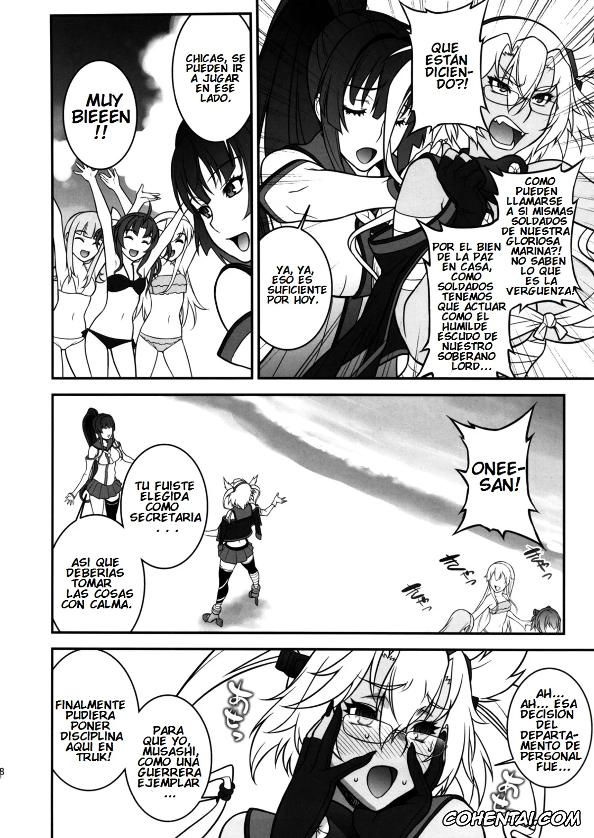Kantai Collection -KanColle- xxx, Musashi xxx, Shimakaze xxx, Teitoku xxx, Musashi no Dokidoki Daisakusen | Musashi’s Heart-Pounding Great Strategy! (Kantai Collection), pagina 7
