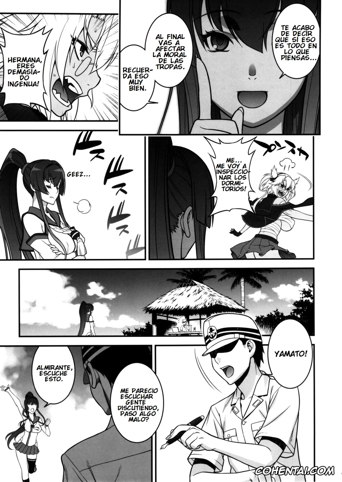Kantai Collection -KanColle- porno, Musashi porno, Shimakaze porno, Teitoku porno, Musashi no Dokidoki Daisakusen | Musashi’s Heart-Pounding Great Strategy! (Kantai Collection), pagina 8