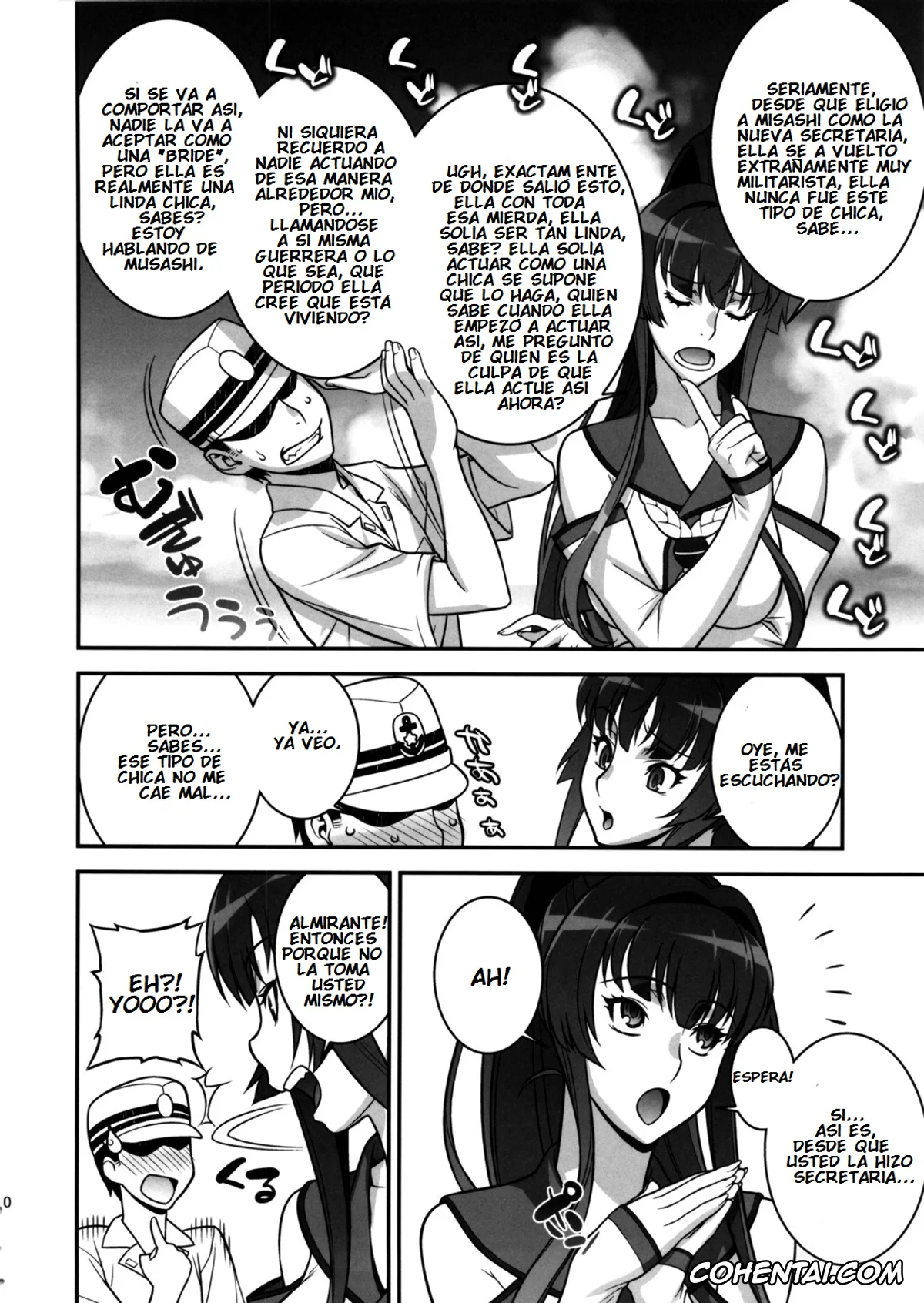 Kantai Collection -KanColle- hentai, Musashi hentai, Shimakaze hentai, Teitoku hentai, Musashi no Dokidoki Daisakusen | Musashi’s Heart-Pounding Great Strategy! (Kantai Collection), pagina 9