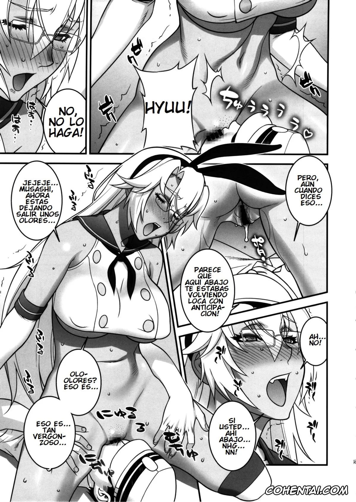 Kantai Collection -KanColle- xxx, Musashi xxx, Shimakaze xxx, Teitoku xxx, Musashi no Dokidoki Daisakusen | Musashi’s Heart-Pounding Great Strategy! (Kantai Collection), pagina 16