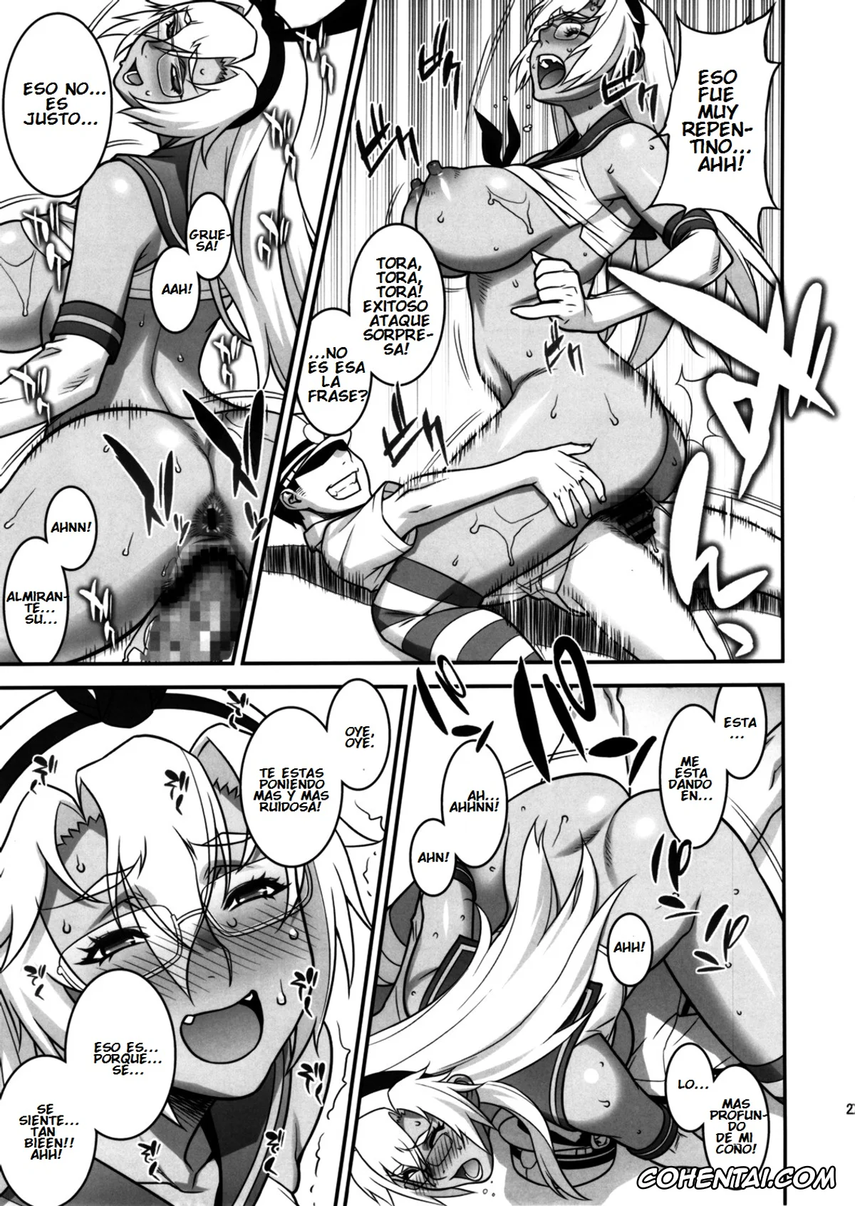 Kantai Collection -KanColle- porno, Musashi porno, Shimakaze porno, Teitoku porno, Musashi no Dokidoki Daisakusen | Musashi’s Heart-Pounding Great Strategy! (Kantai Collection), pagina 20