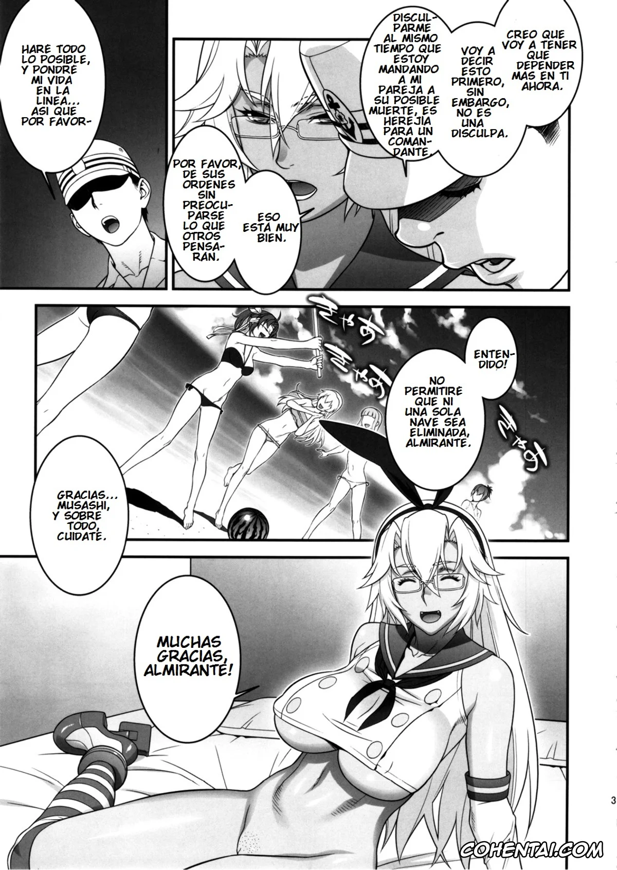 Kantai Collection -KanColle- hentai, Musashi hentai, Shimakaze hentai, Teitoku hentai, Musashi no Dokidoki Daisakusen | Musashi’s Heart-Pounding Great Strategy! (Kantai Collection), pagina 30