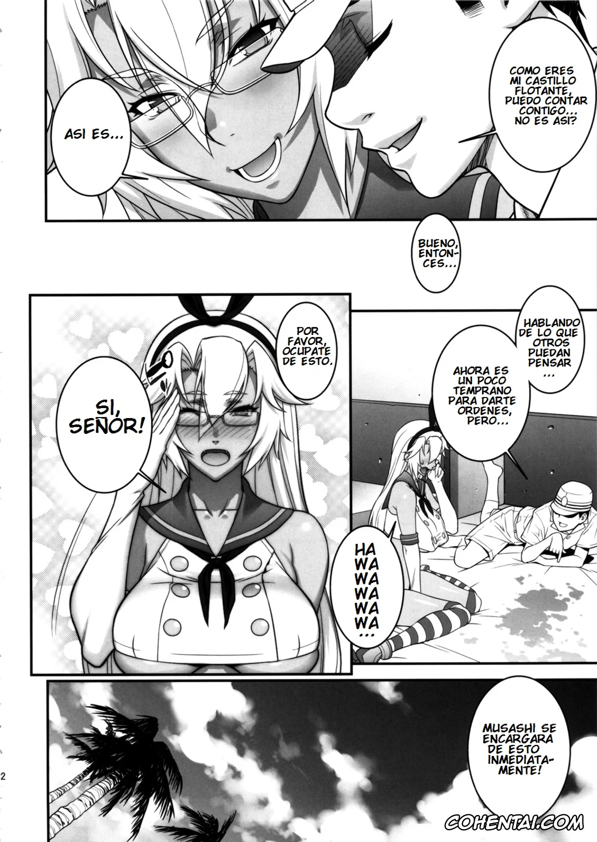 Kantai Collection -KanColle- xxx, Musashi xxx, Shimakaze xxx, Teitoku xxx, Musashi no Dokidoki Daisakusen | Musashi’s Heart-Pounding Great Strategy! (Kantai Collection), pagina 31