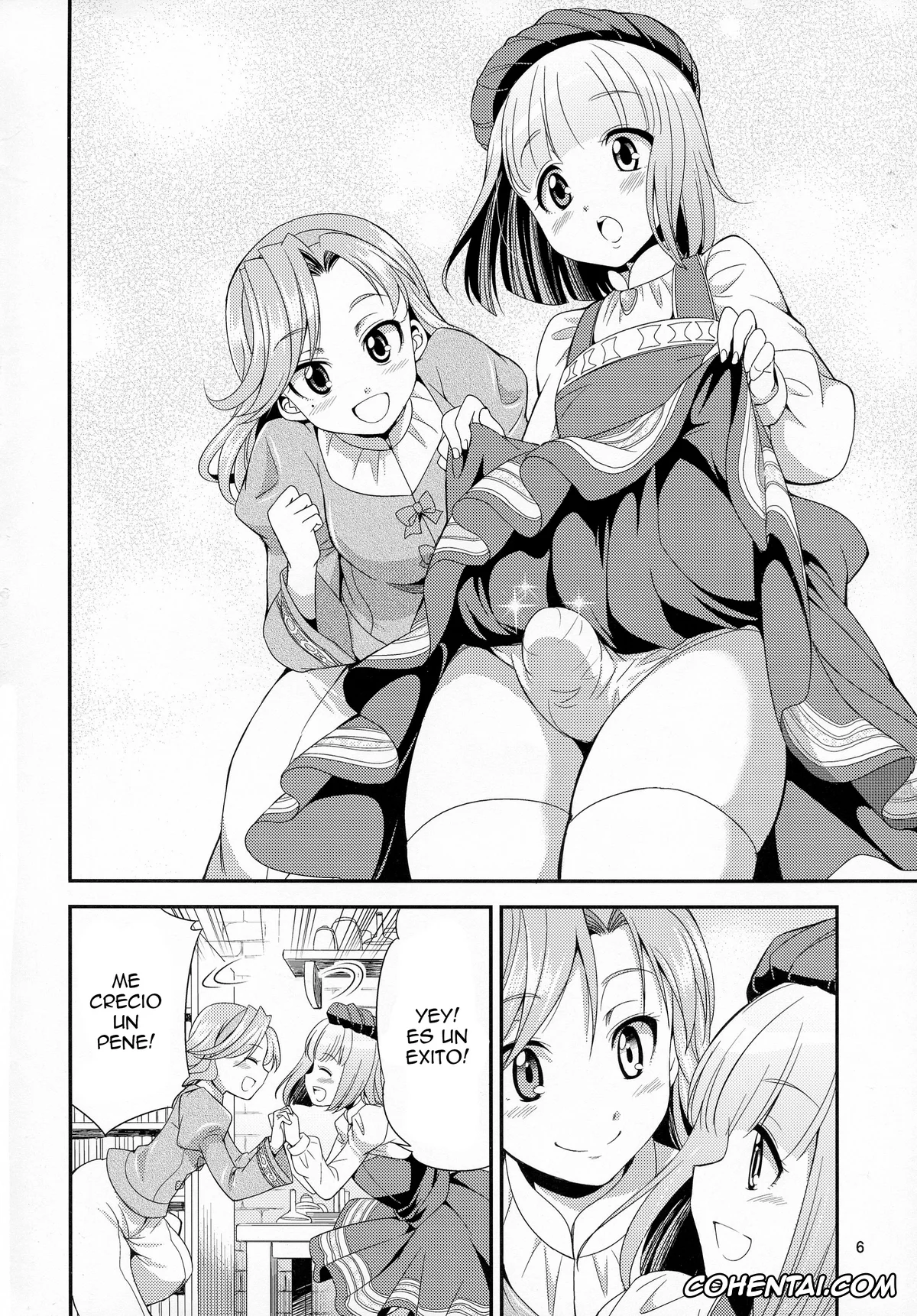 Atelier Lilie hentai, FutanaLilie no Atelier (Atelier Lilie ~The Alchemist of Salburg 3~), pagina 6