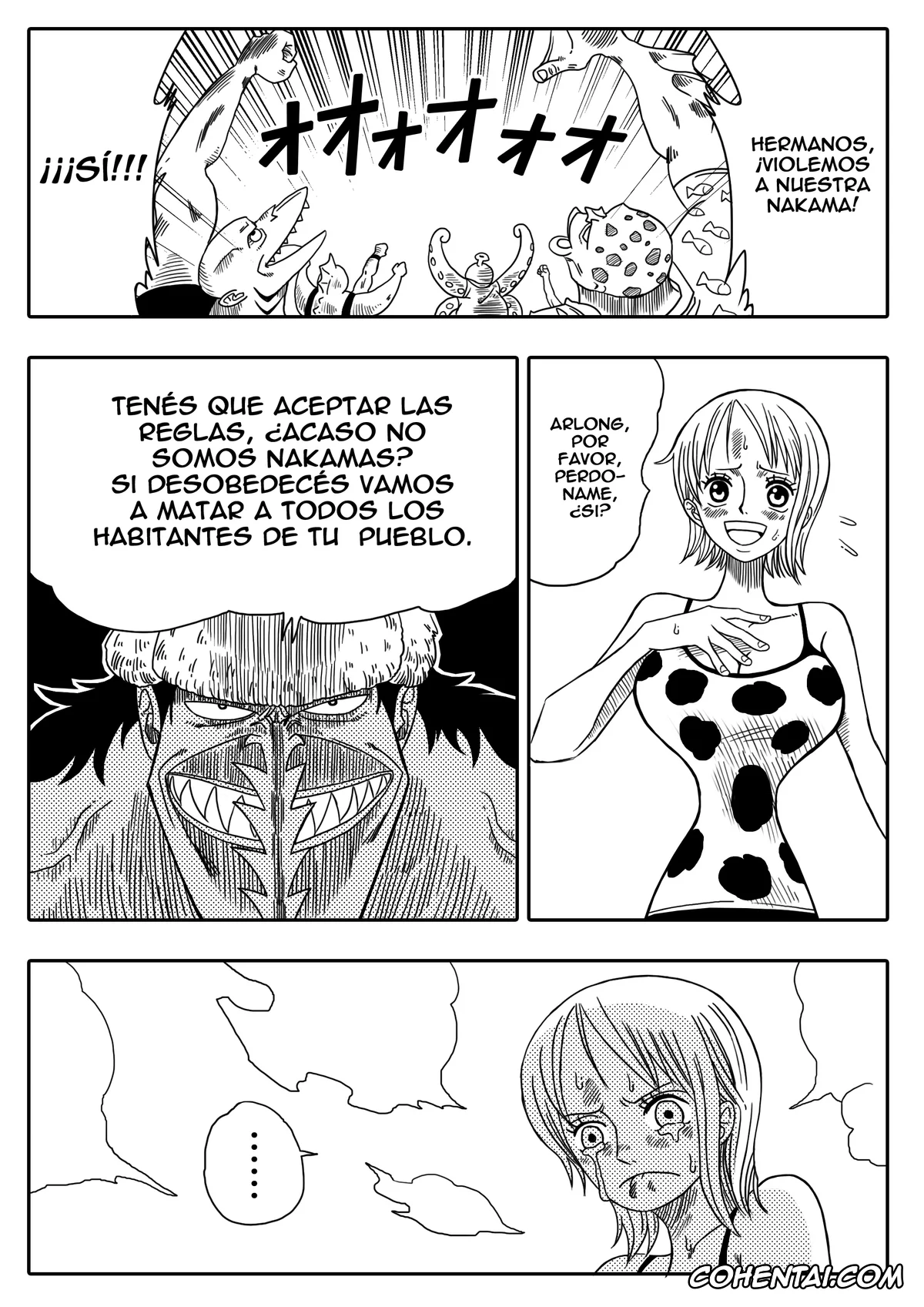 One Piece xxx, Arlong xxx, Nami xxx, Two Piece – Nami vs Arlong (One Piece), pagina 7