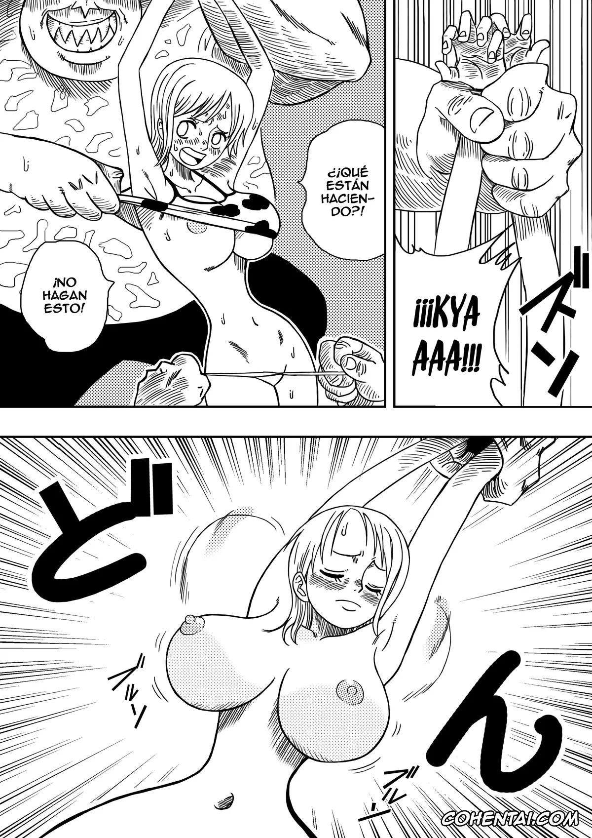 One Piece porno, Arlong porno, Nami porno, Two Piece – Nami vs Arlong (One Piece), pagina 8