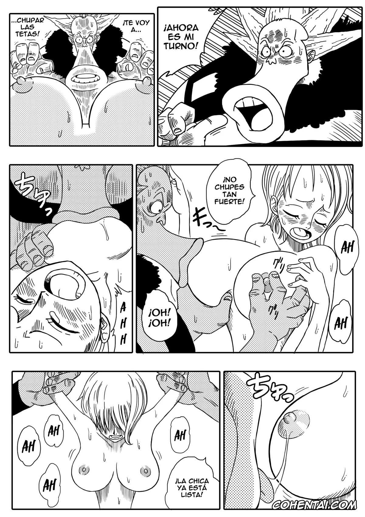One Piece hentai, Arlong hentai, Nami hentai, Two Piece – Nami vs Arlong (One Piece), pagina 12