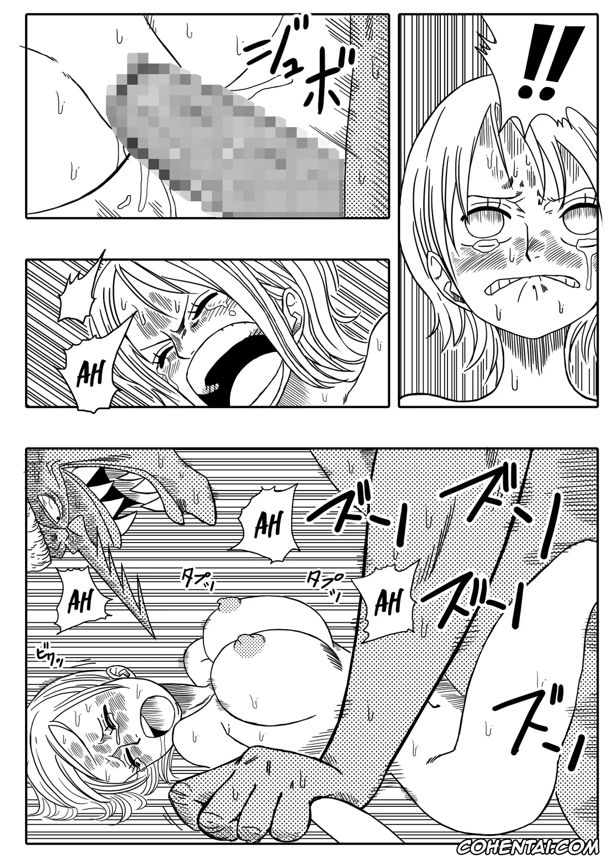 One Piece xxx, Arlong xxx, Nami xxx, Two Piece – Nami vs Arlong (One Piece), pagina 16