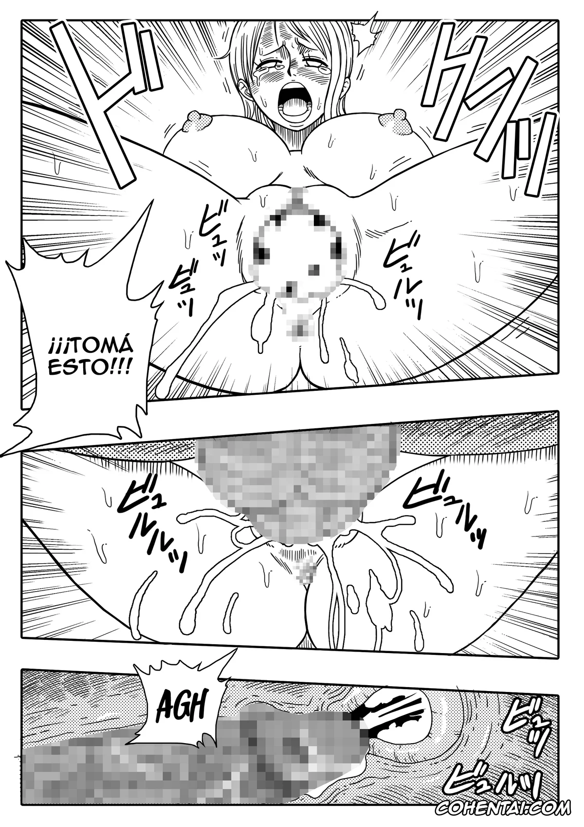 One Piece hentai, Arlong hentai, Nami hentai, Two Piece – Nami vs Arlong (One Piece), pagina 18