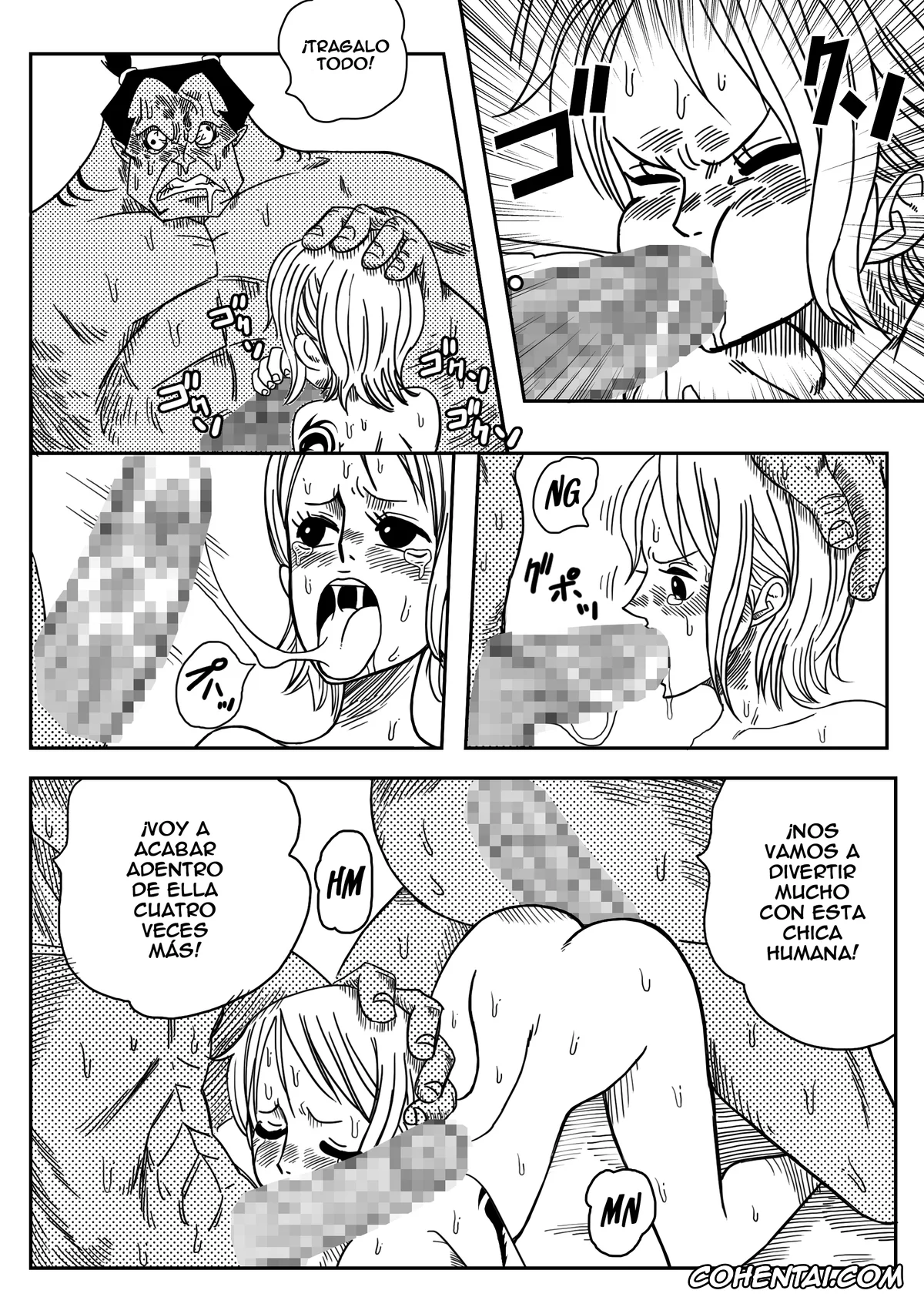 One Piece hentai, Arlong hentai, Nami hentai, Two Piece – Nami vs Arlong (One Piece), pagina 21