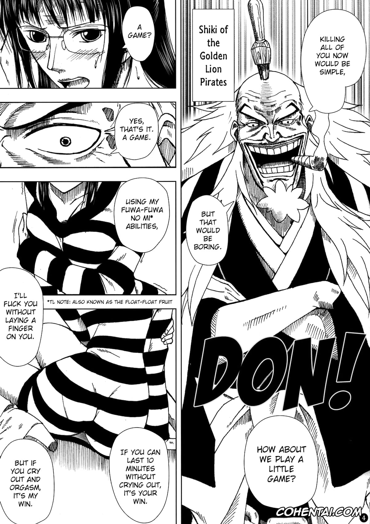 One Piece porno, Brook porno, Franky porno, Nico Robin porno, Shiki porno, Akuma no Mi no Tsukaikata (One Piece), pagina 5