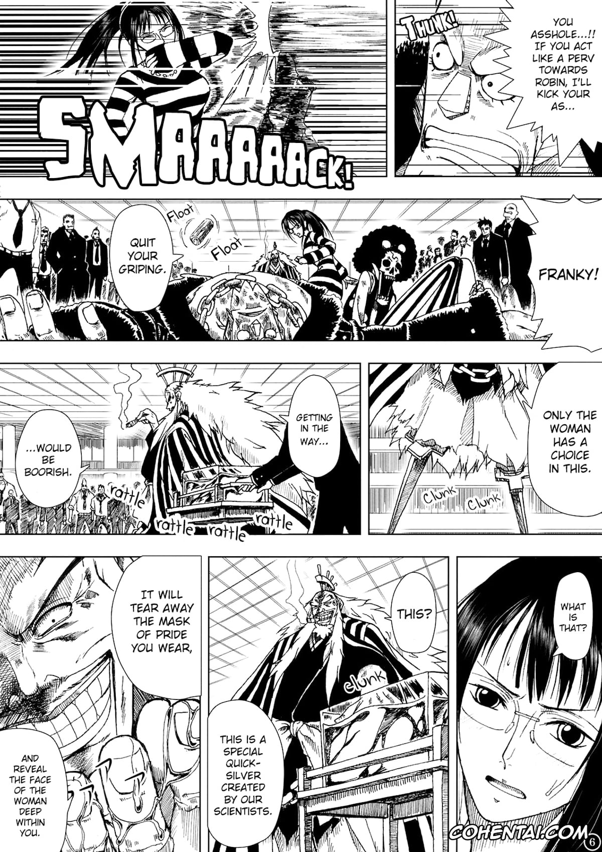 One Piece xxx, Brook xxx, Franky xxx, Nico Robin xxx, Shiki xxx, Akuma no Mi no Tsukaikata (One Piece), pagina 7