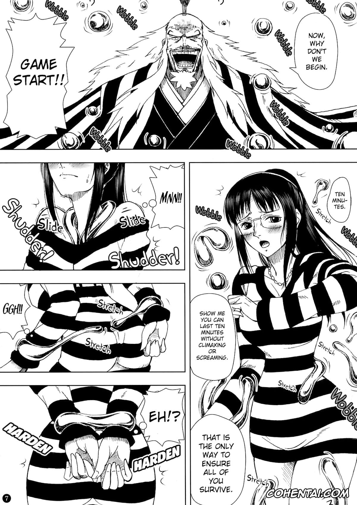 One Piece porno, Brook porno, Franky porno, Nico Robin porno, Shiki porno, Akuma no Mi no Tsukaikata (One Piece), pagina 8
