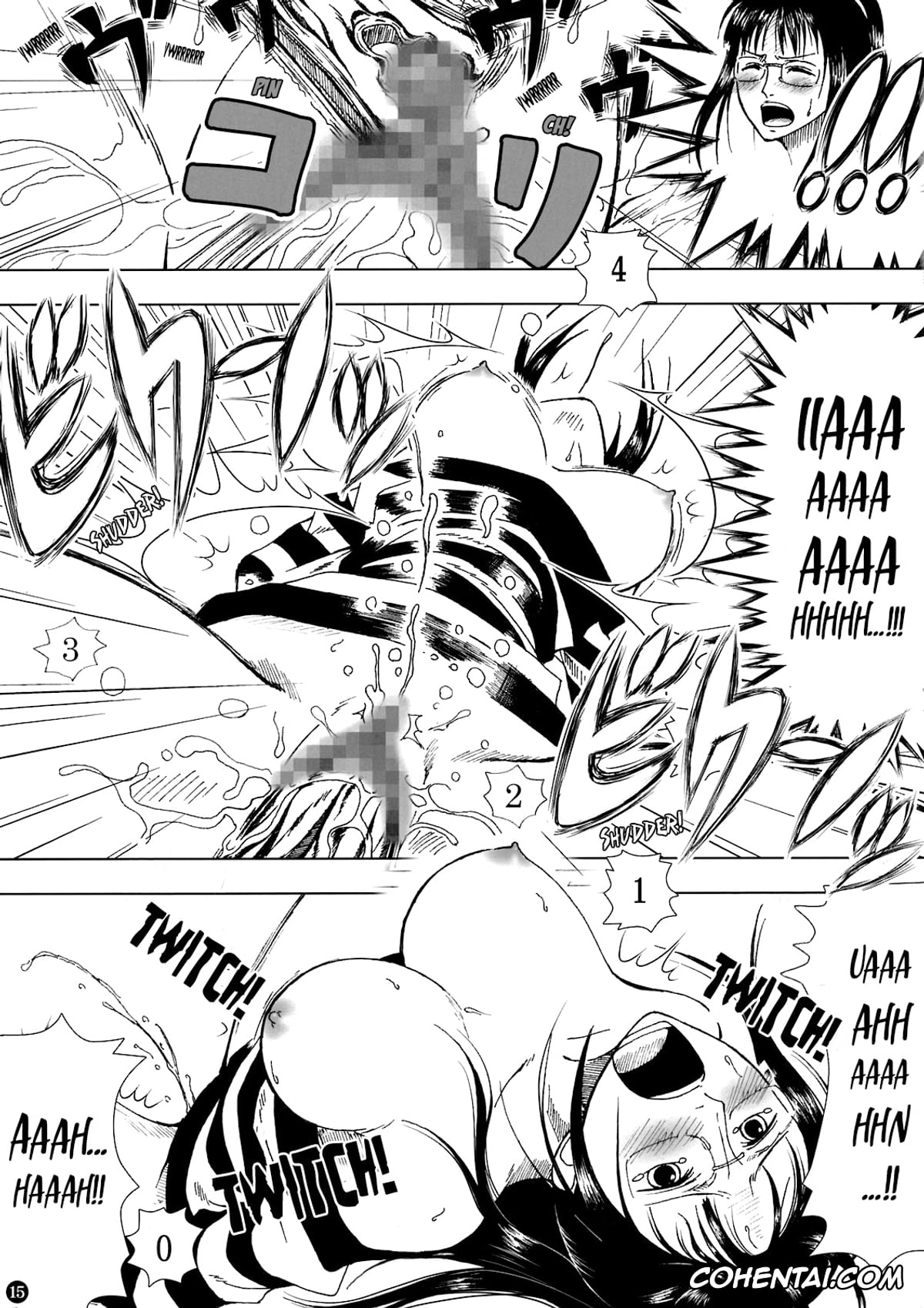 One Piece xxx, Brook xxx, Franky xxx, Nico Robin xxx, Shiki xxx, Akuma no Mi no Tsukaikata (One Piece), pagina 16