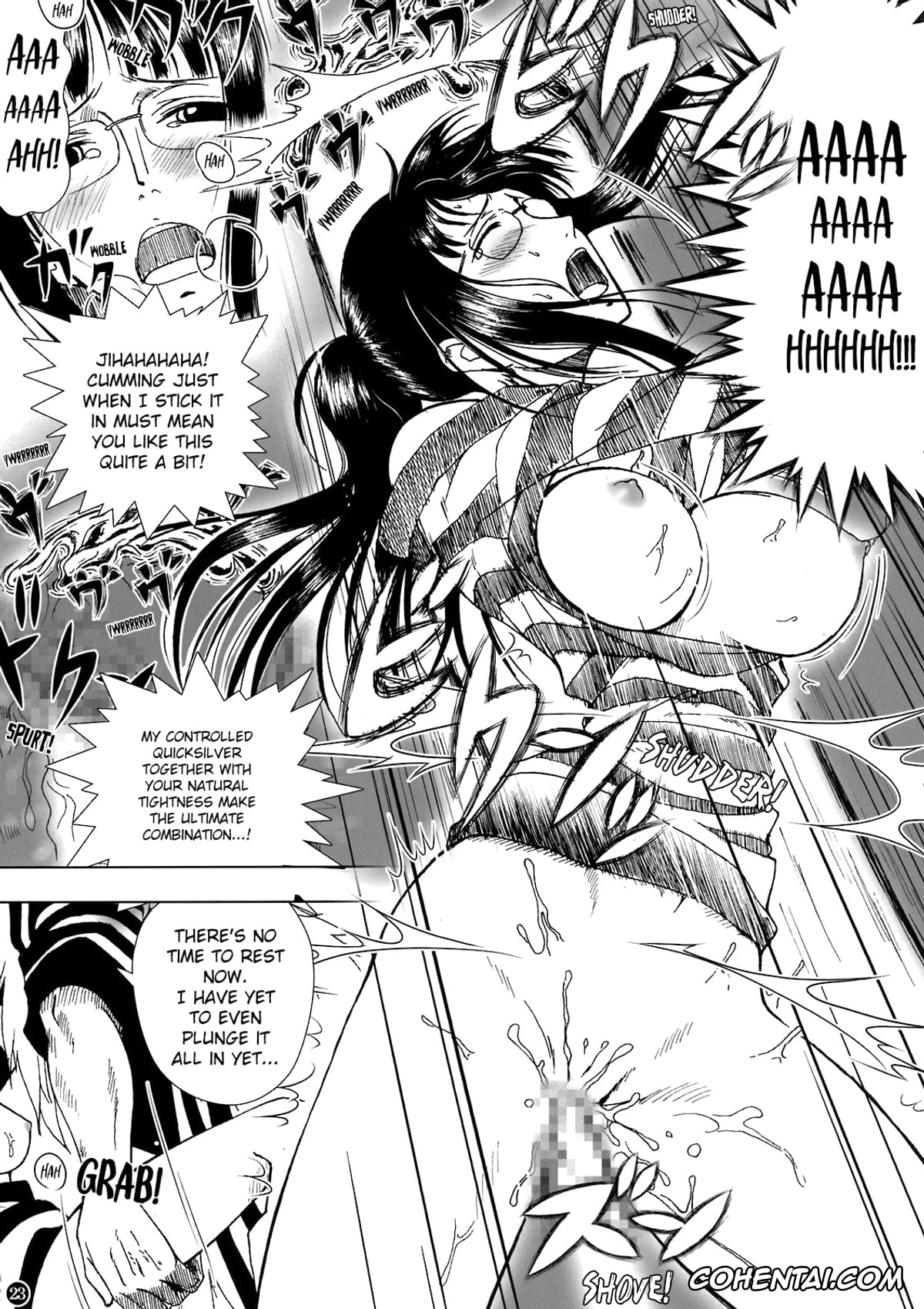 One Piece hentai, Brook hentai, Franky hentai, Nico Robin hentai, Shiki hentai, Akuma no Mi no Tsukaikata (One Piece), pagina 24